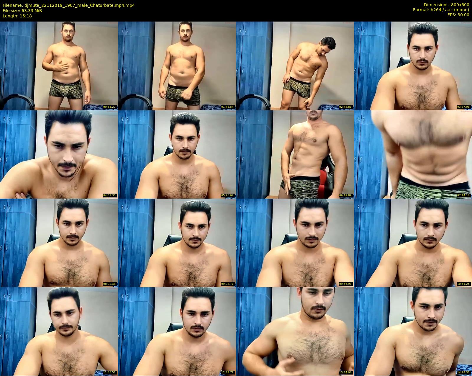 djmute — 16 minute Chaturbate male cam show recording, 480p, Nov 22, 2019