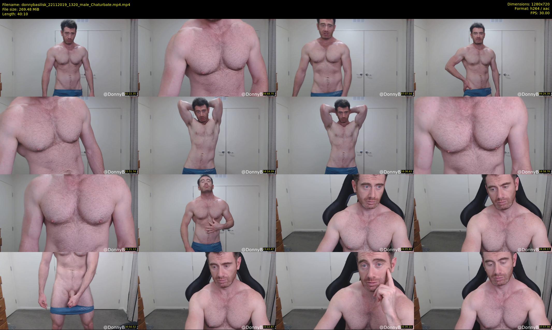 donnybasilisk — 41 minute Chaturbate male cam show recording, 720p, Nov 22, 2019