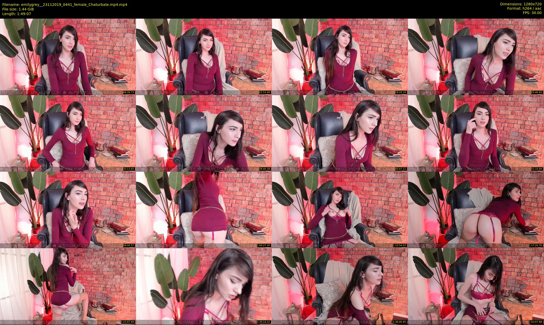 emilygrey_ — 110 minute Chaturbate female cam show recording, 720p, Nov 23, 2019