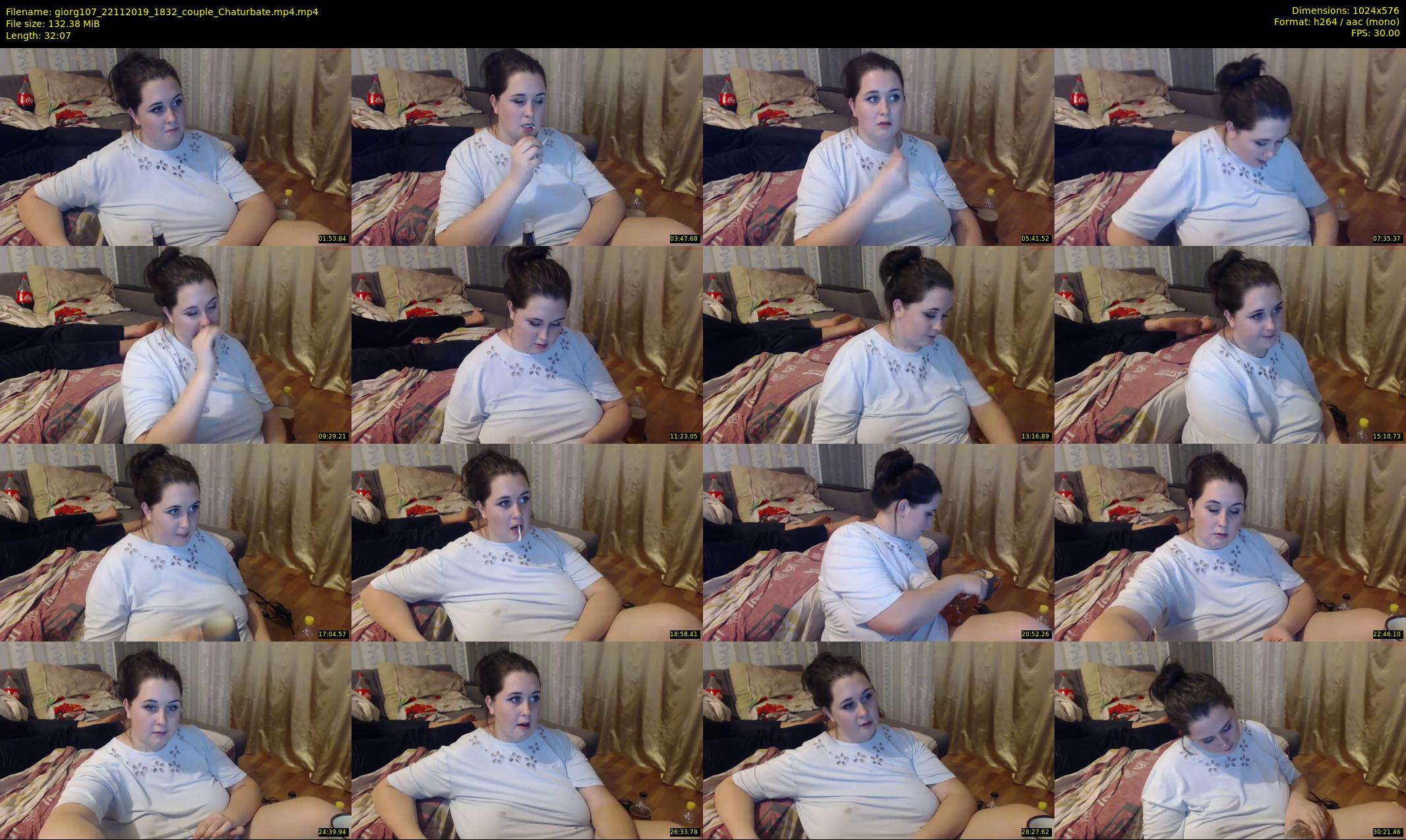 giorg107 — 33 minute Chaturbate couple cam show recording, 480p, Nov 22, 2019