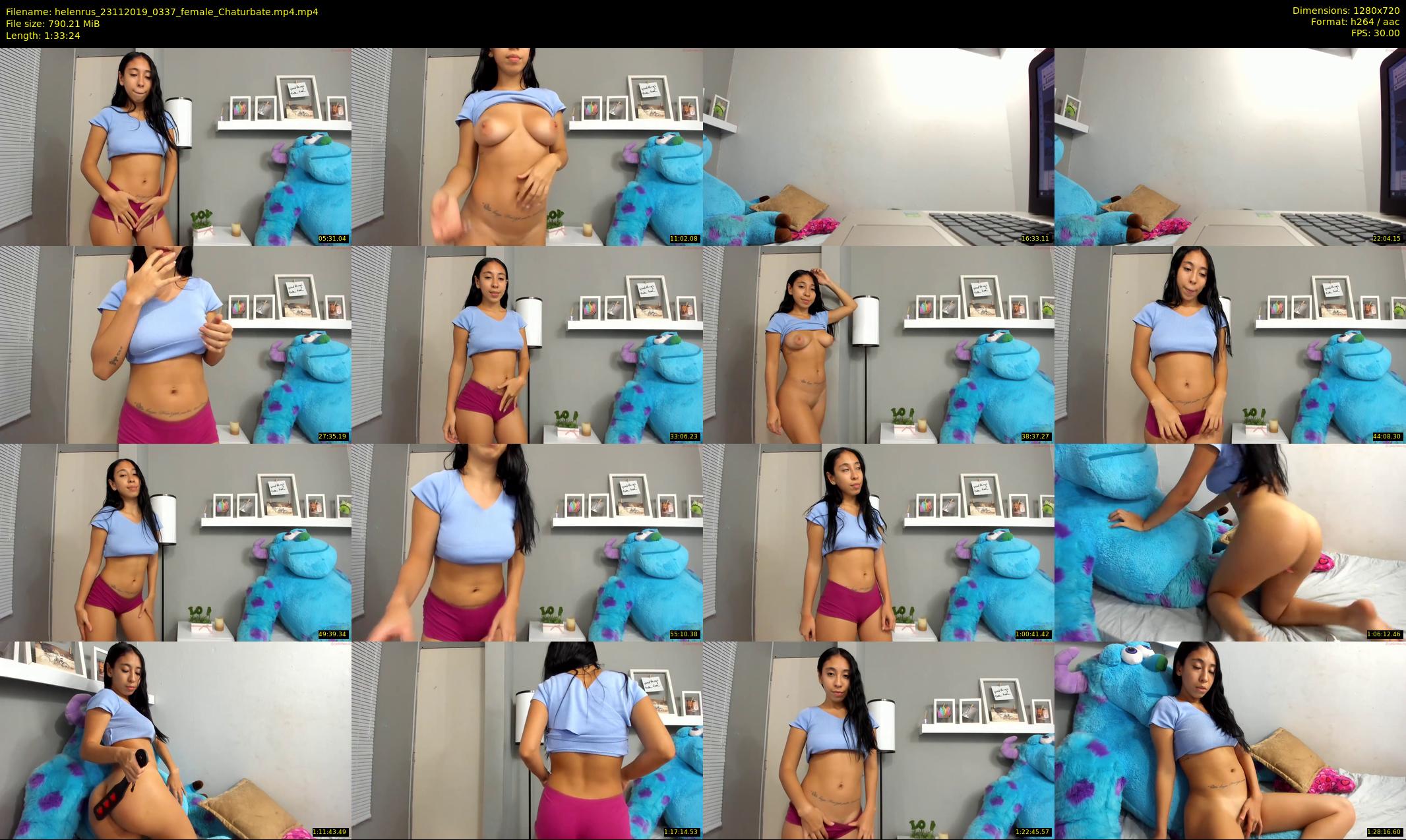 helenrus — 94 minute Chaturbate female cam show recording, 720p, Nov 23, 2019