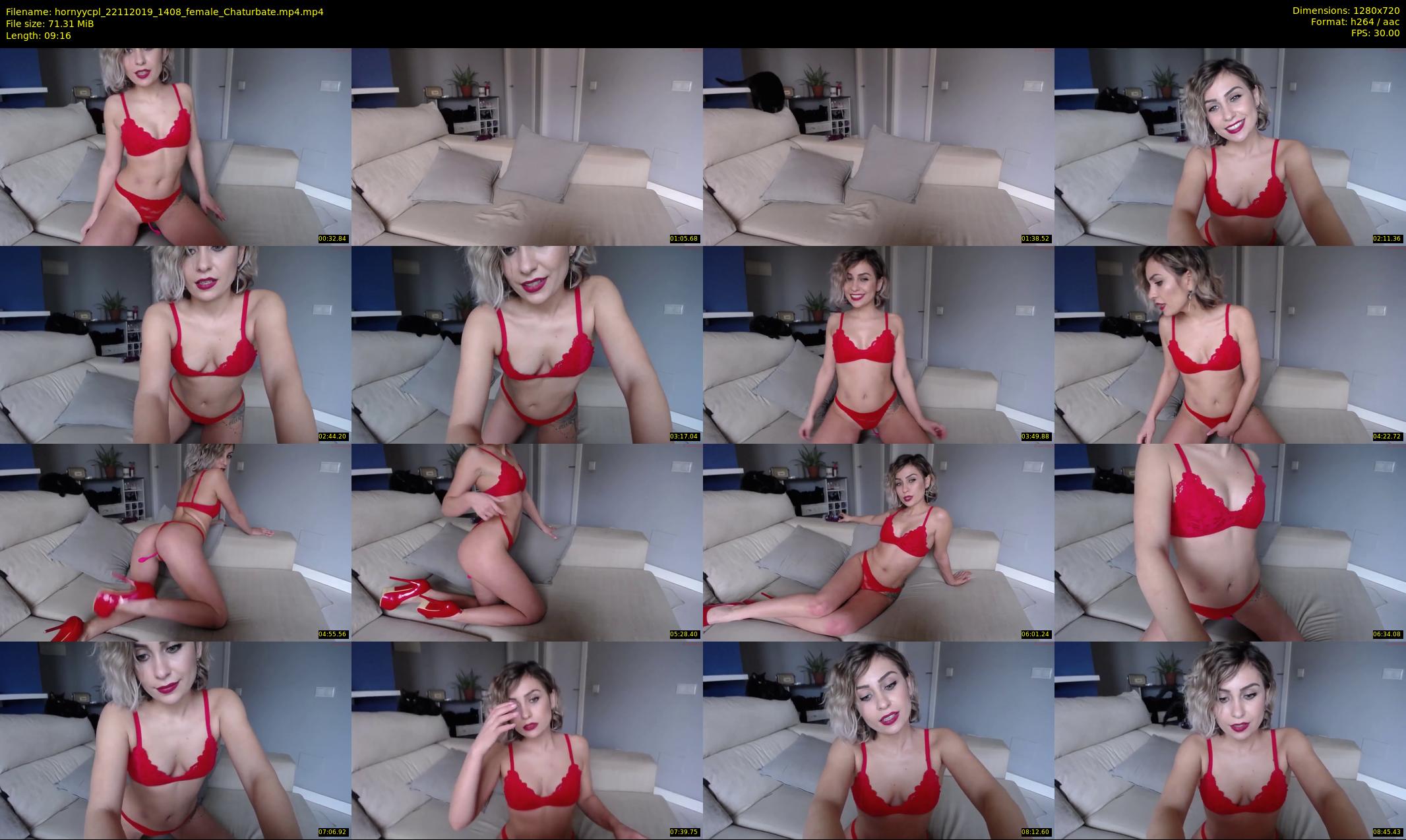hornyycpl — 10 minute Chaturbate couple cam show recording, 720p, Nov 22, 2019