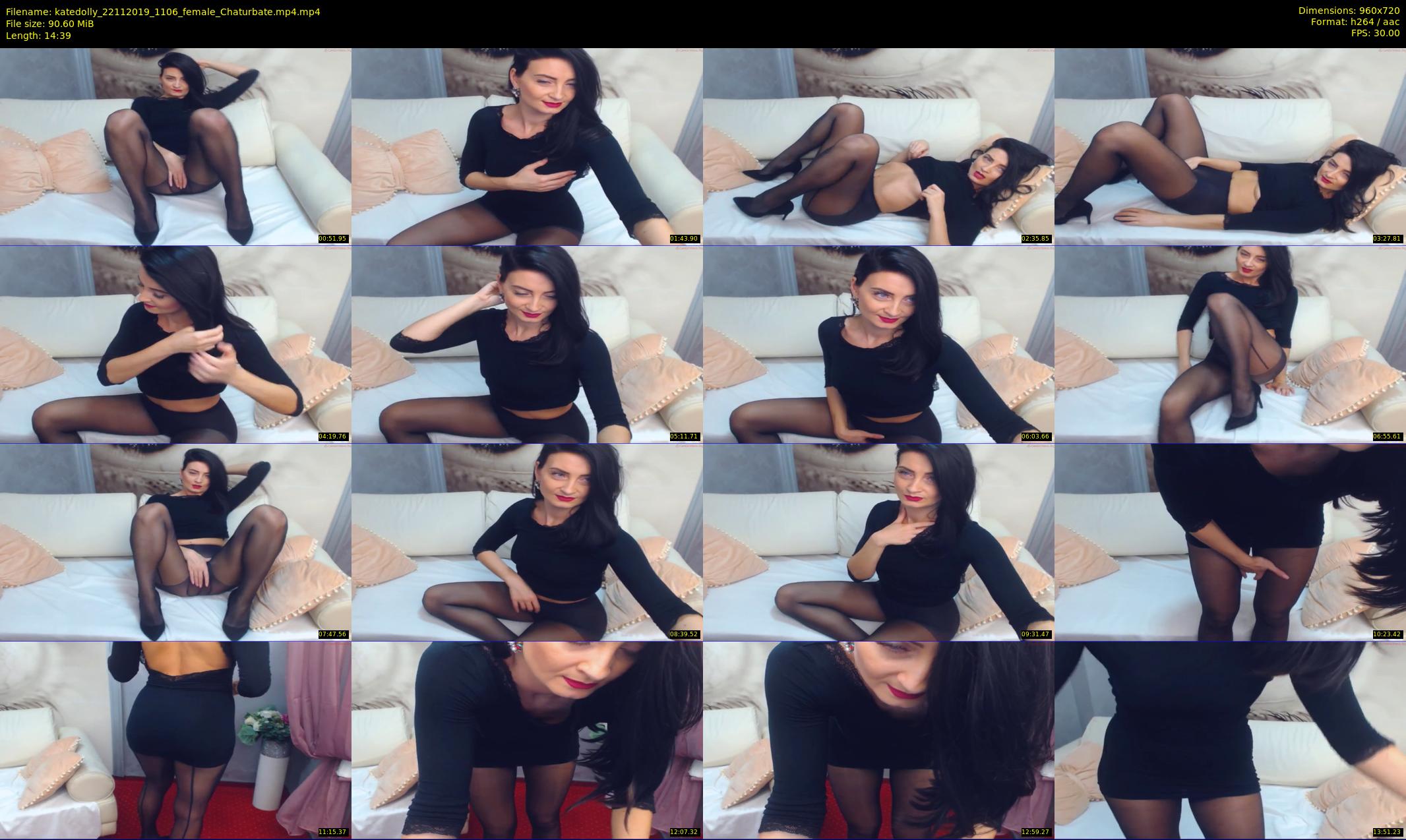 katedolly — 15 minute Chaturbate female cam show recording, 720p, Nov 22, 2019