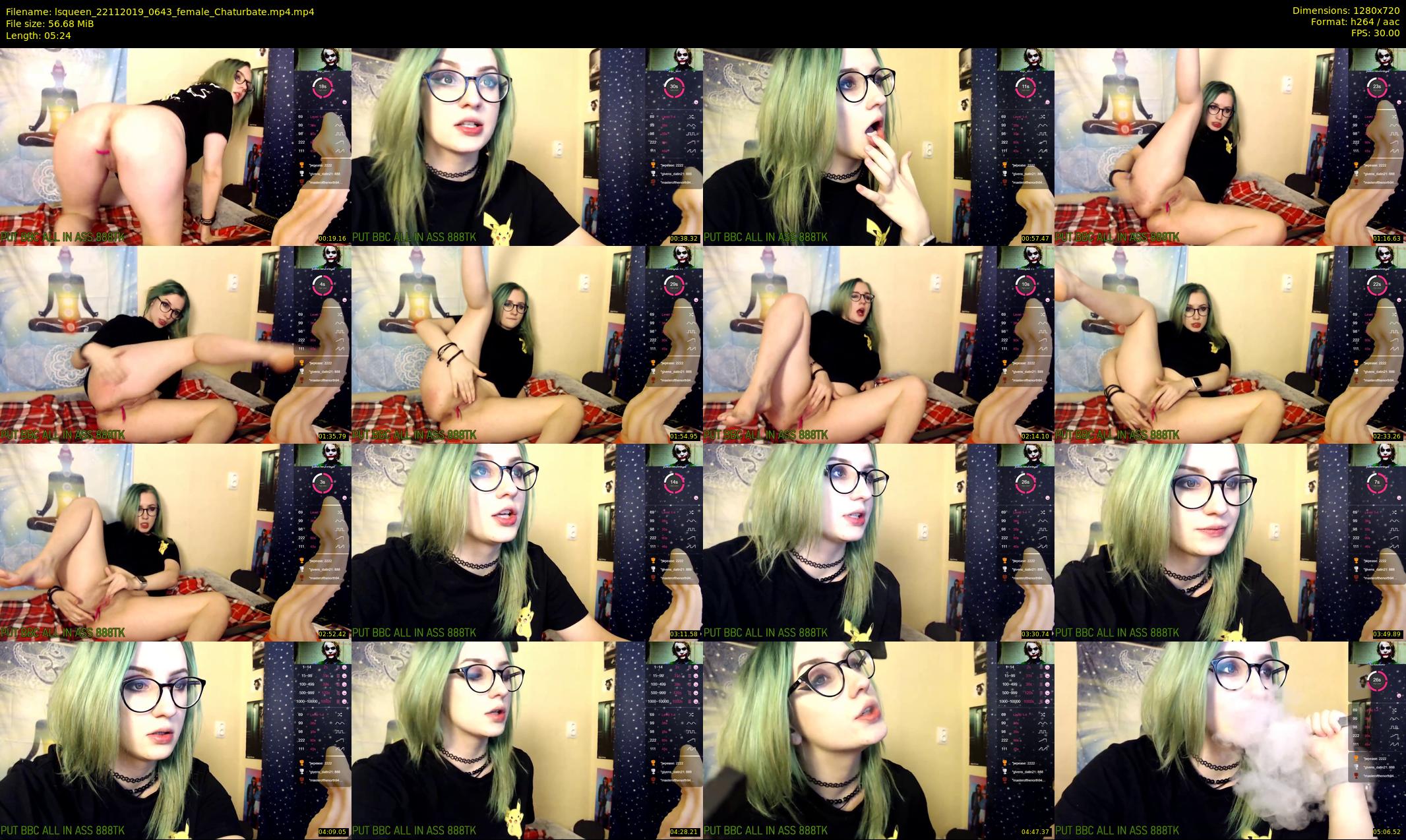 lsqueen — 6 minute Chaturbate female cam show recording, 720p, Nov 22, 2019