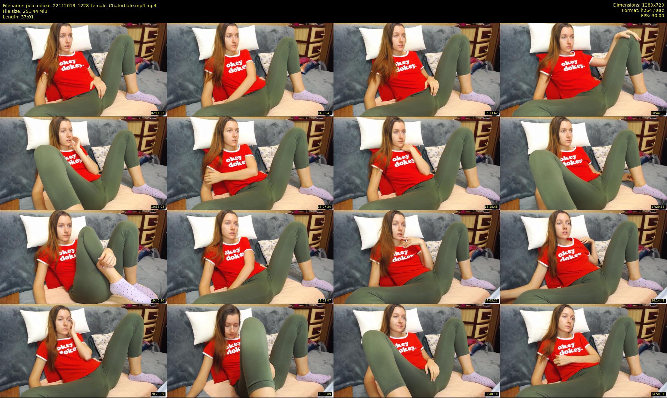 peaceduke — 38 minute Chaturbate female cam show recording, 720p, Nov 22, 2019
