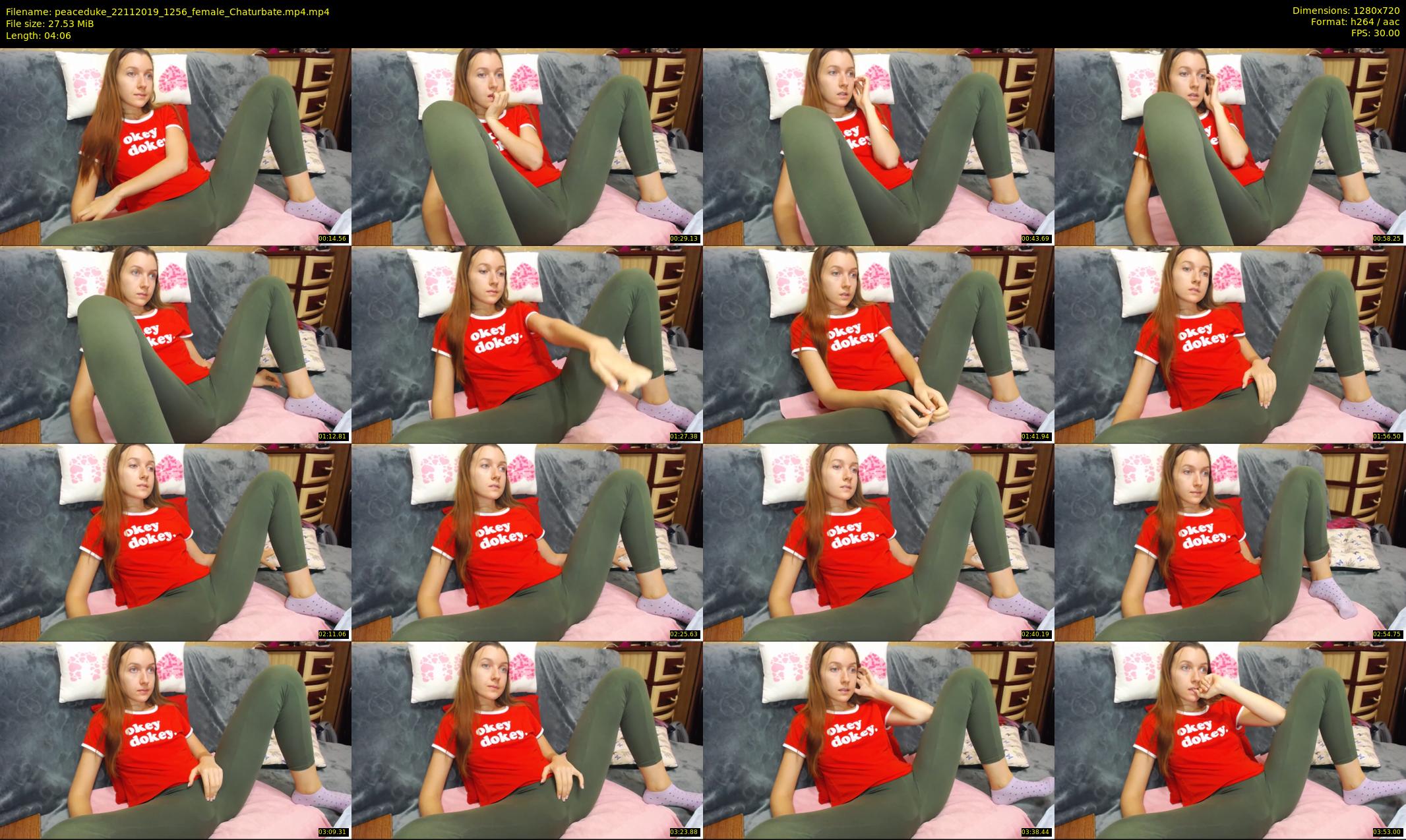 peaceduke — 5 minute Chaturbate female cam show recording, 720p, Nov 22, 2019