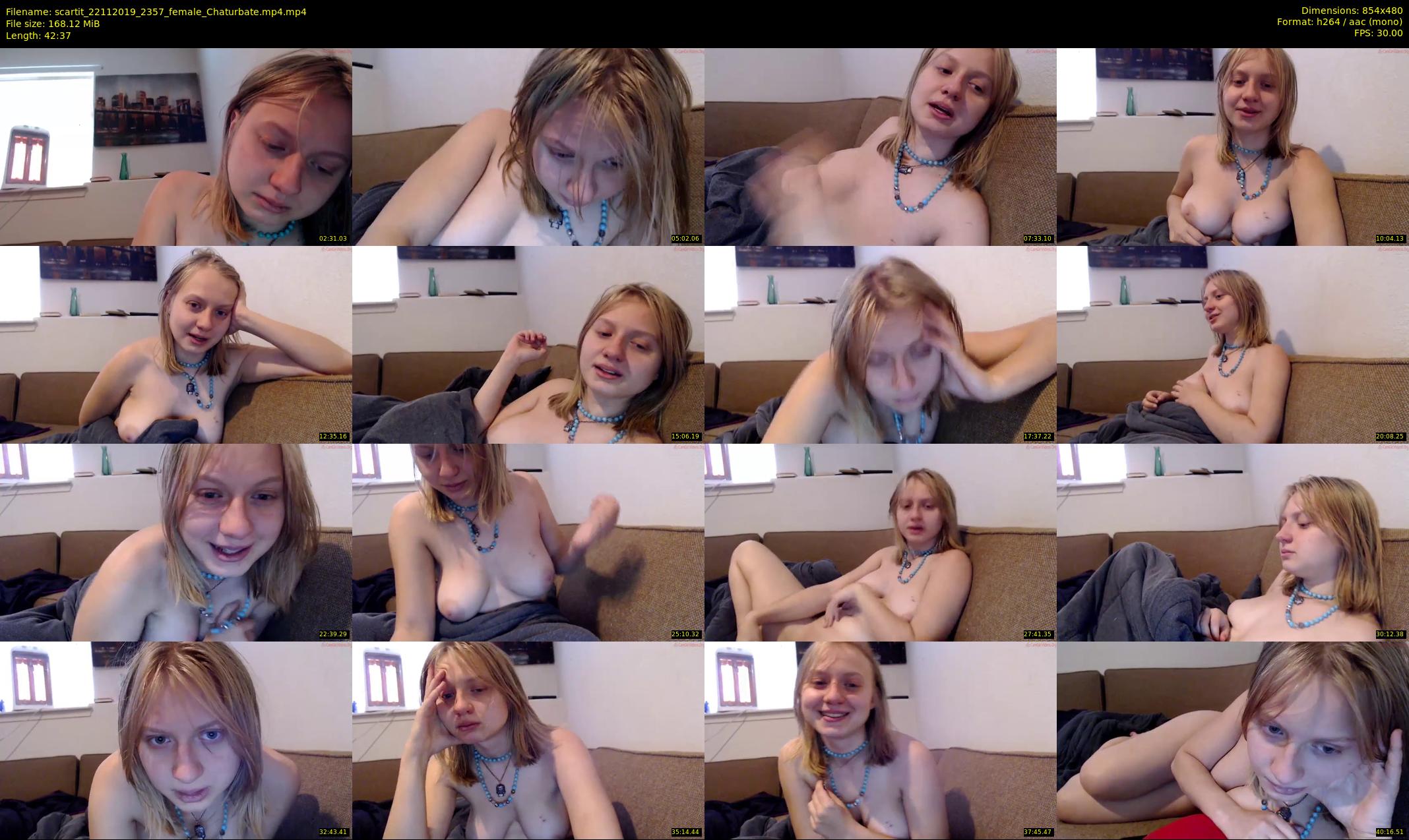 scartit — 43 minute Chaturbate female cam show recording, 480p, Nov 22, 2019