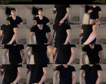 spartacozz — 22 minute Chaturbate male cam show recording, 480p, Nov 23, 2019