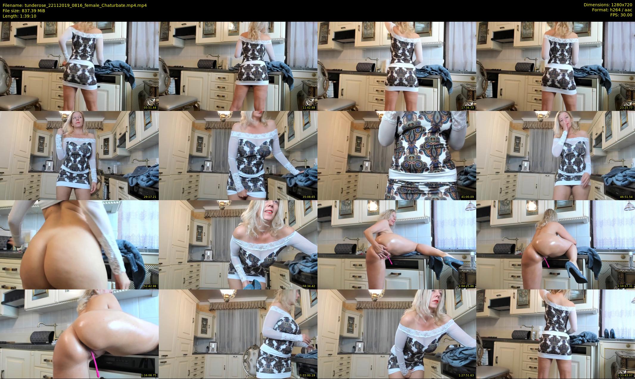 tunderose — 100 minute Chaturbate female cam show recording, 720p, Nov 22, 2019