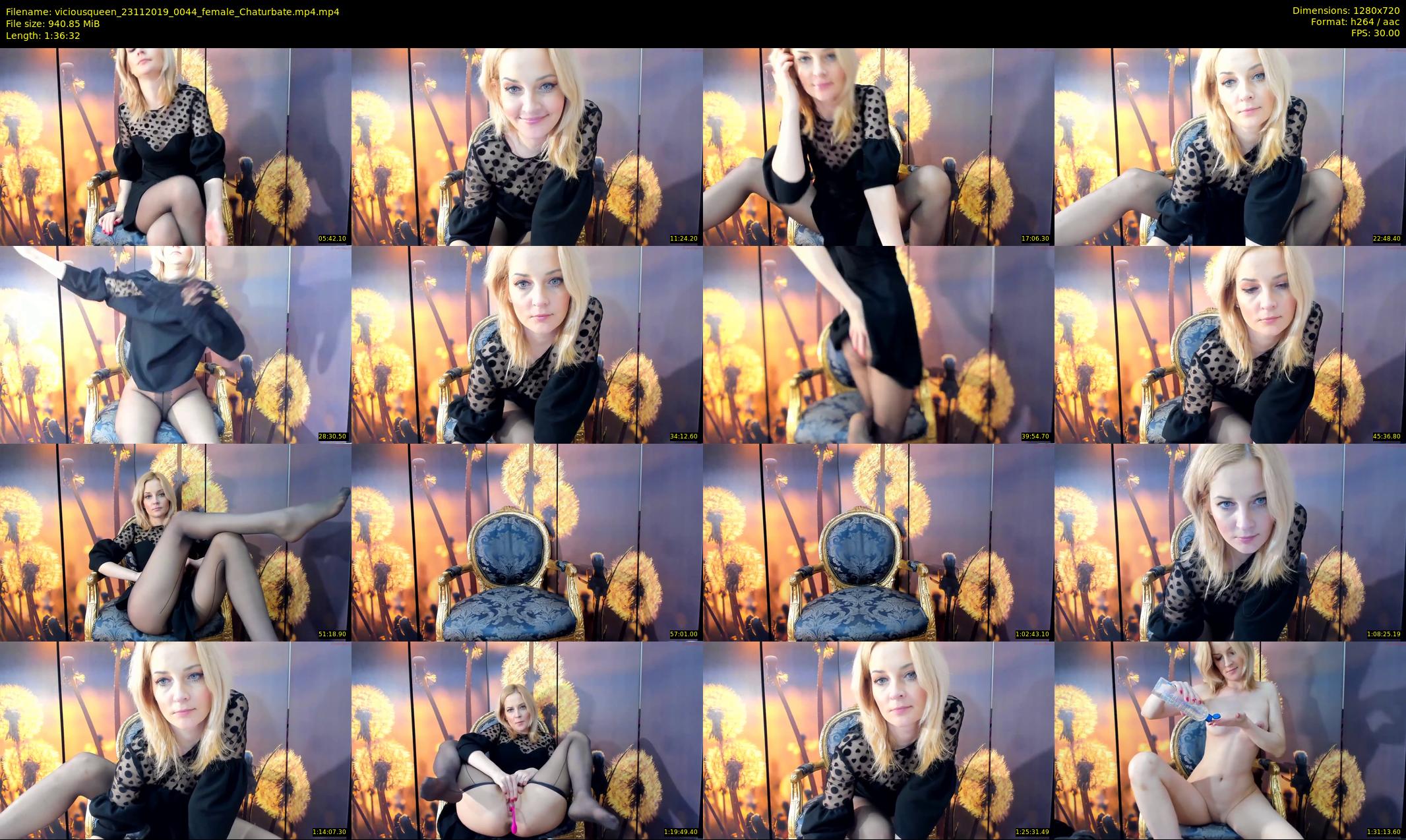 viciousqueen — 97 minute Chaturbate female cam show recording, 720p, Nov 23, 2019