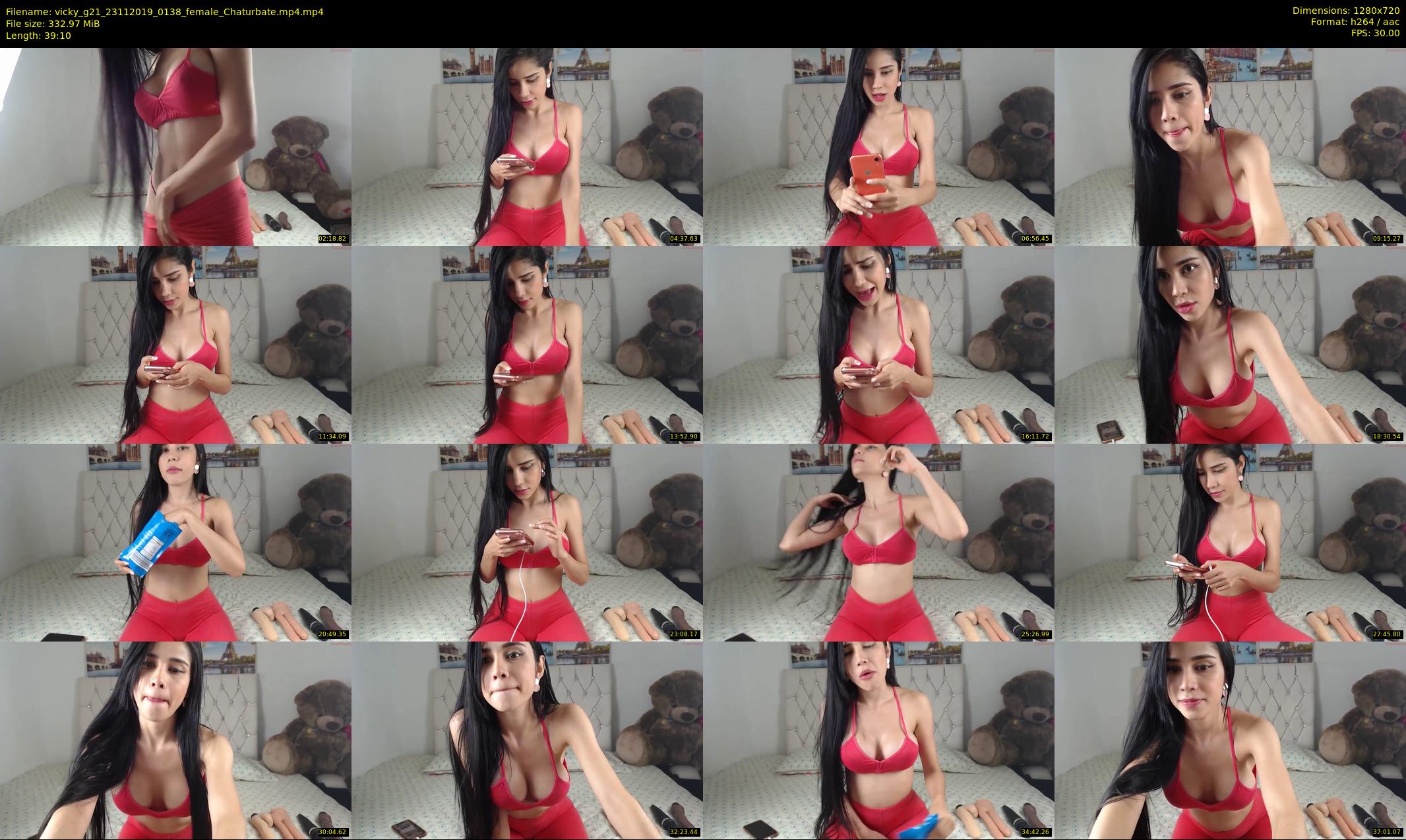 vicky_g21 — 40 minute Chaturbate female cam show recording, 720p, Nov 23, 2019