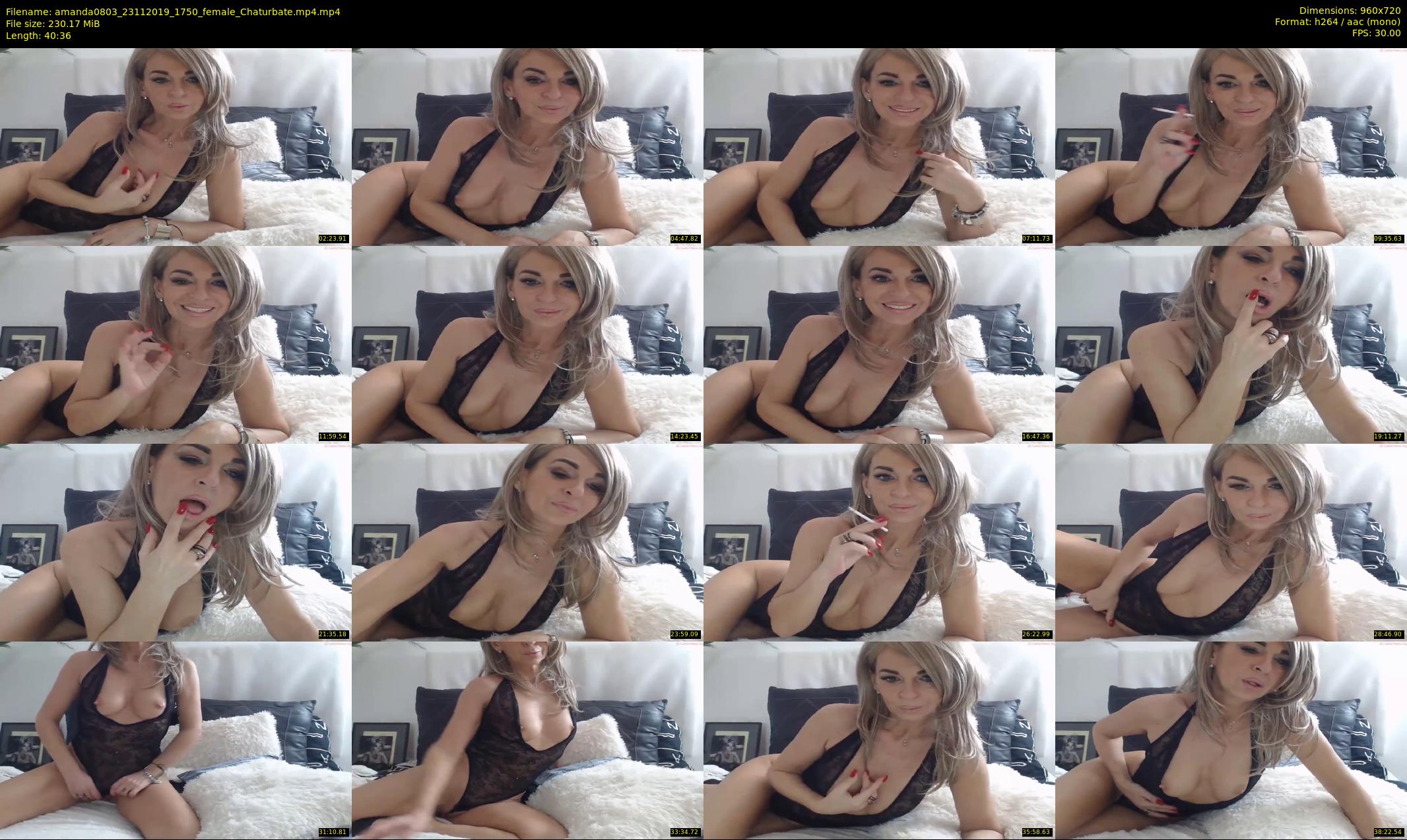 amanda0803 — 41 minute Chaturbate female cam show recording, 720p, Nov 23, 2019