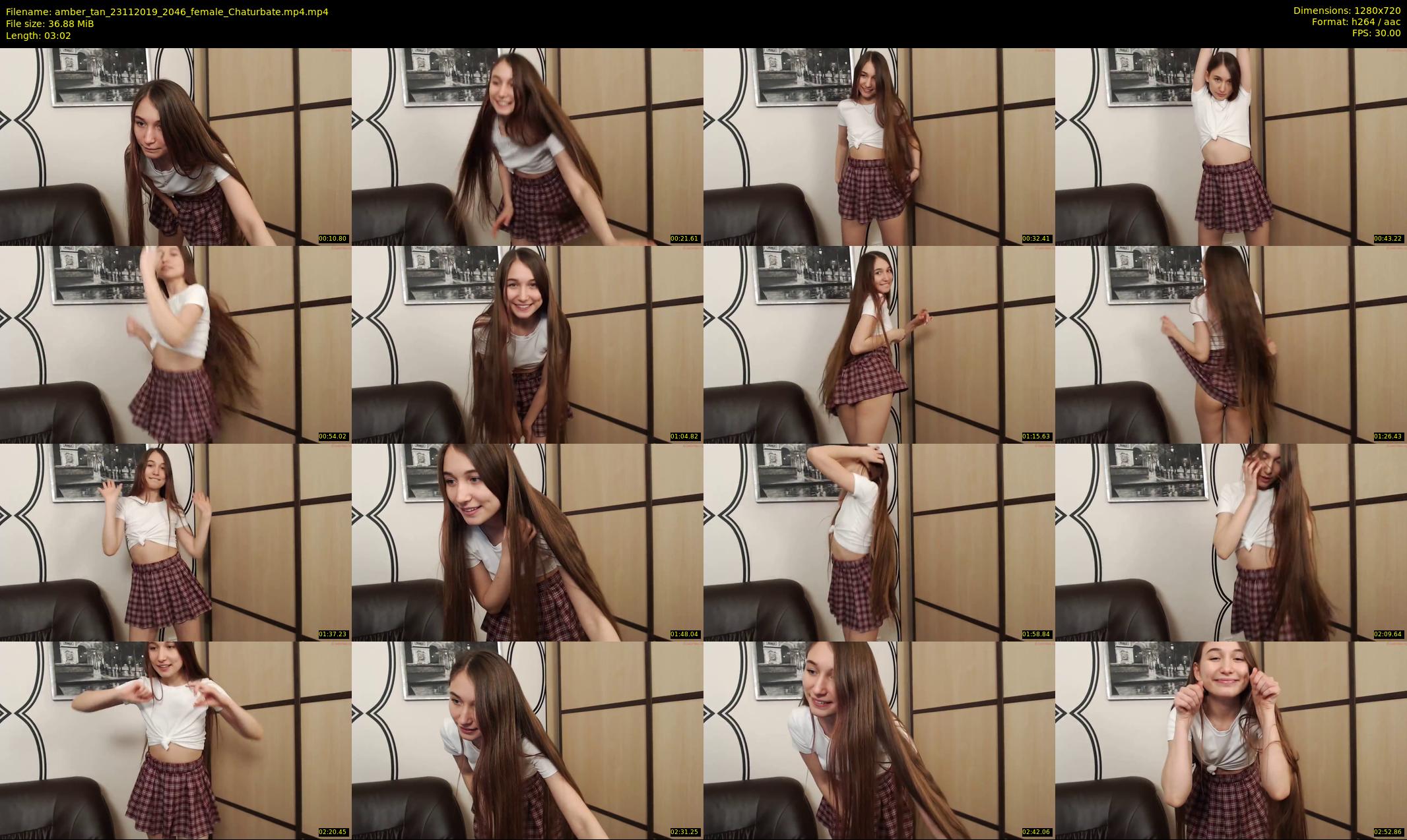 amber_tan — 4 minute Chaturbate female cam show recording, 720p, Nov 23, 2019