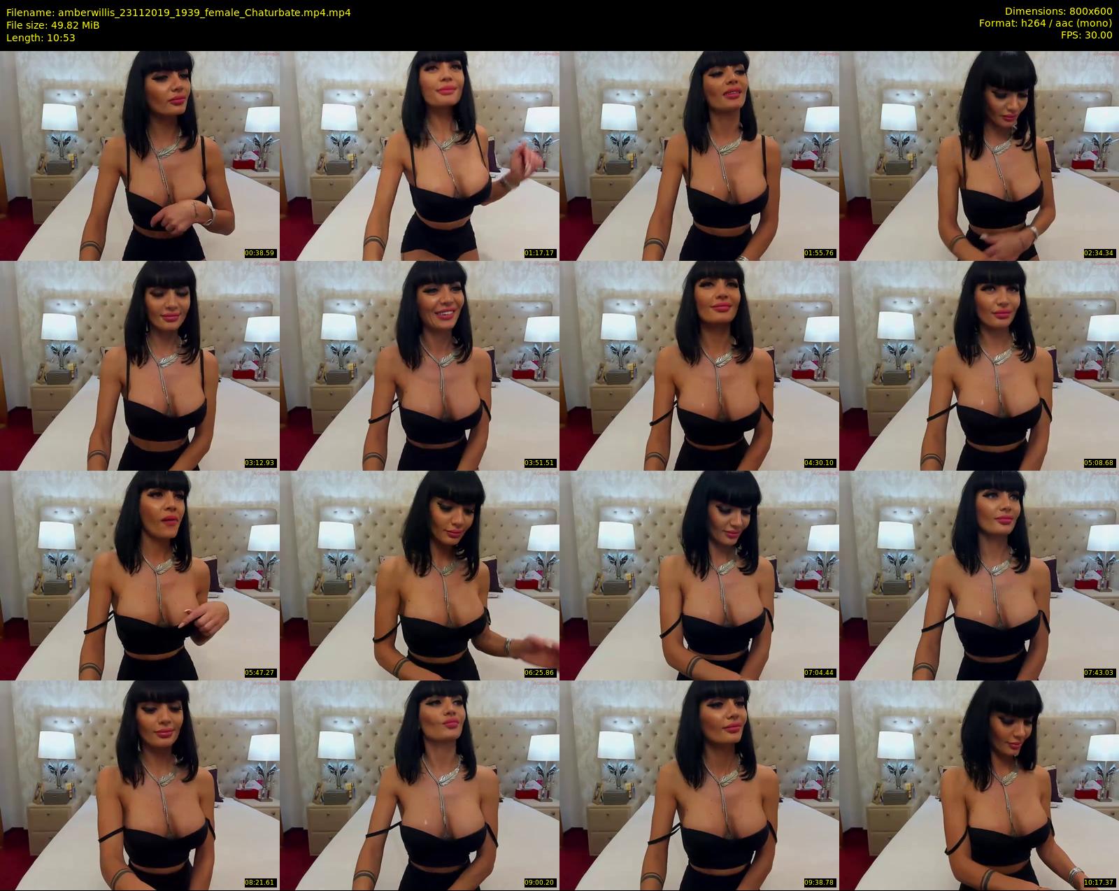 amberwillis — 11 minute Chaturbate female cam show recording, 480p, Nov 23, 2019