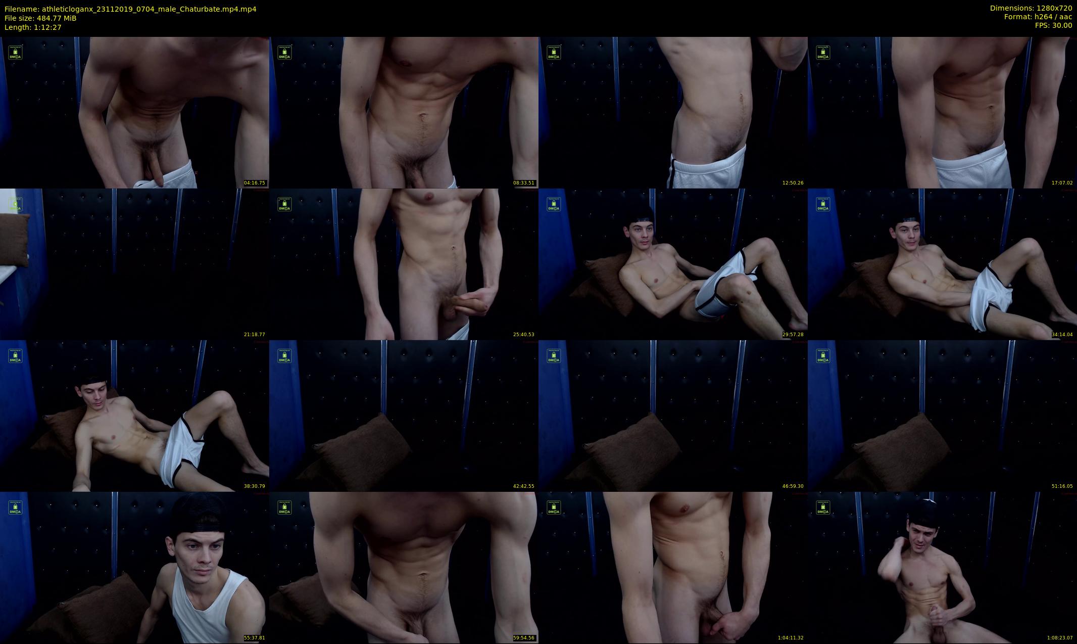 athleticloganx — 73 minute Chaturbate male cam show recording, 720p, Nov 23, 2019