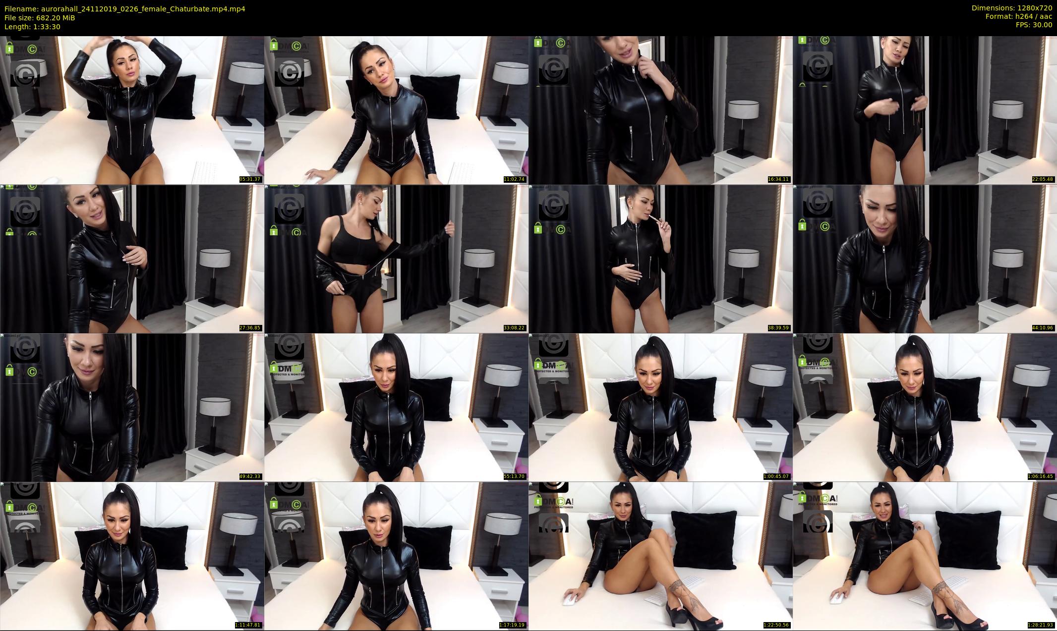 aurorahall — 94 minute Chaturbate female cam show recording, 720p, Nov 24, 2019