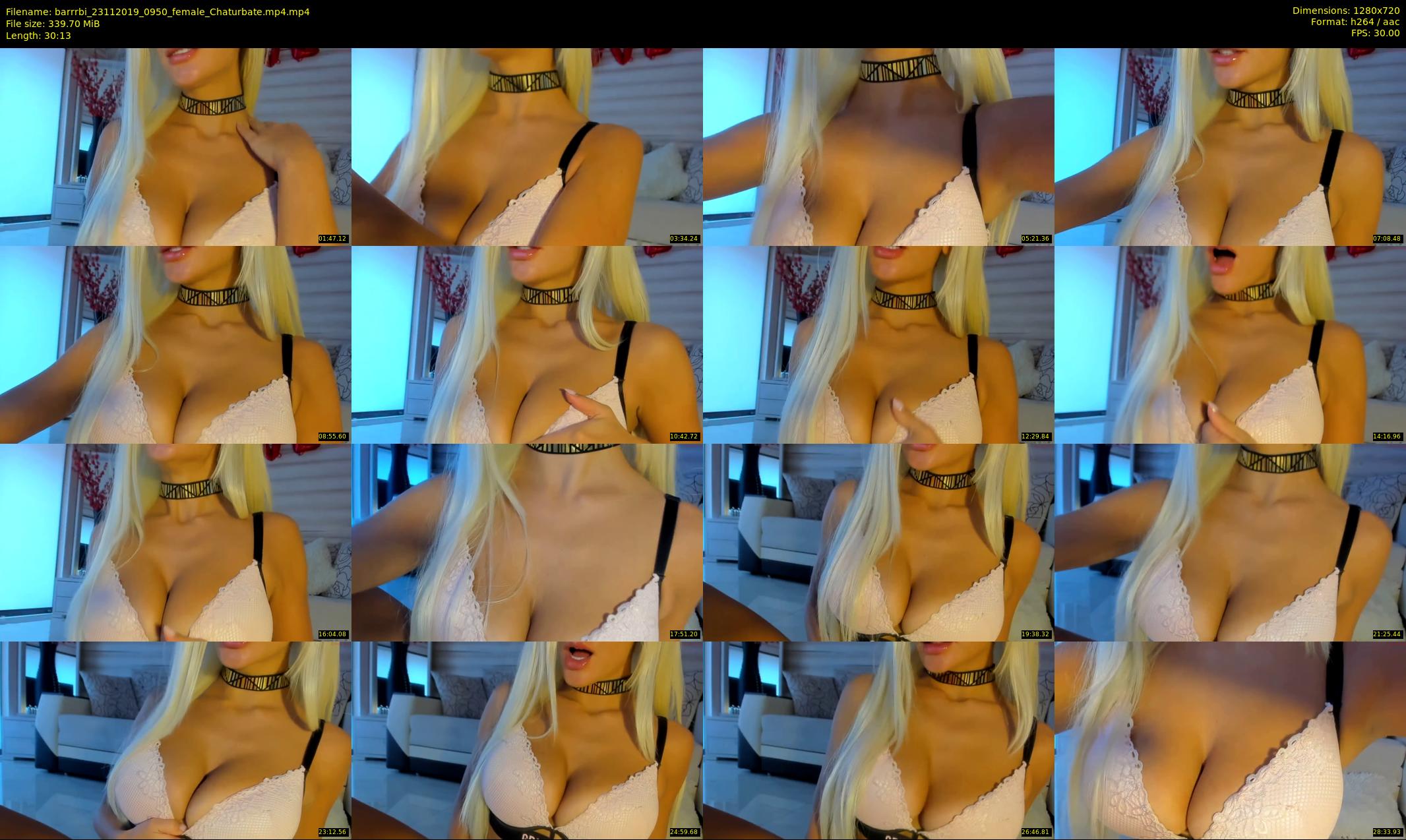 barrrbi — 31 minute Chaturbate female cam show recording, 720p, Nov 23, 2019