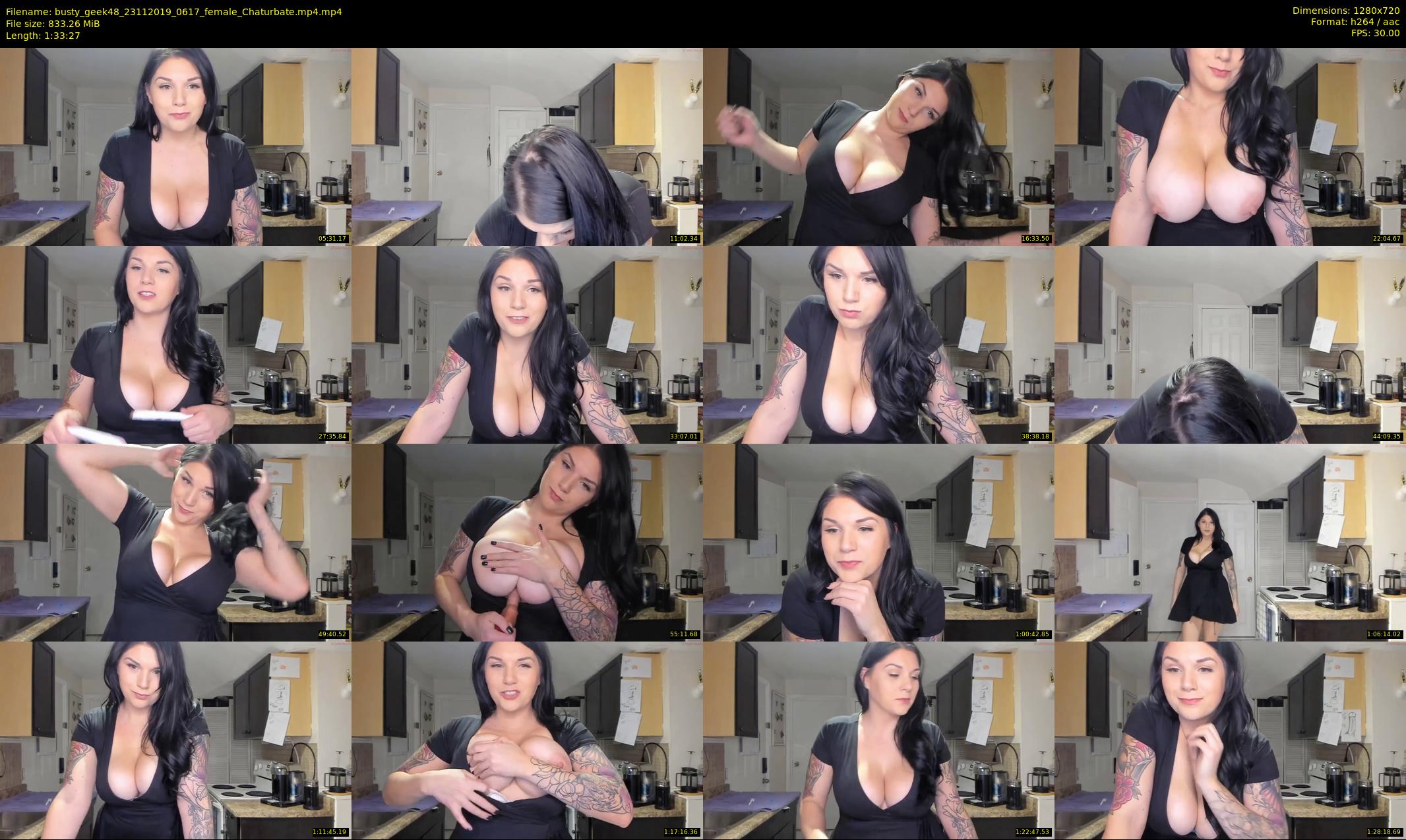busty_geek48 — 94 minute Chaturbate female cam show recording, 720p, Nov 23, 2019