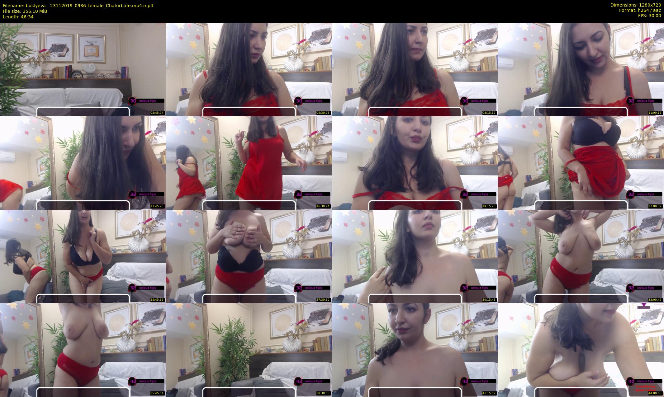 bustyeva_ — 47 minute Chaturbate female cam show recording, 720p, Nov 23, 2019