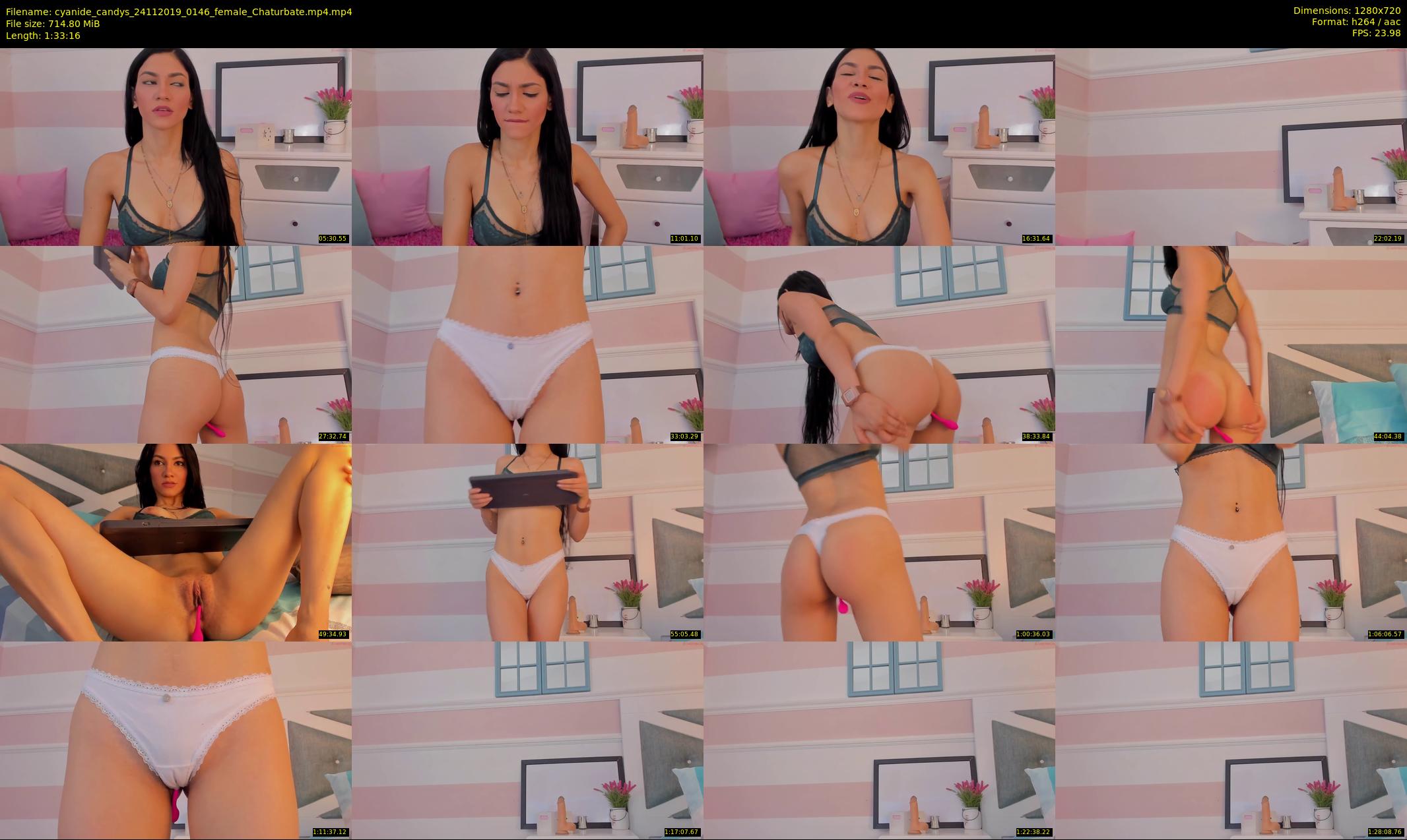 cyanide_candys — 94 minute Chaturbate female cam show recording, 720p, Nov 24, 2019