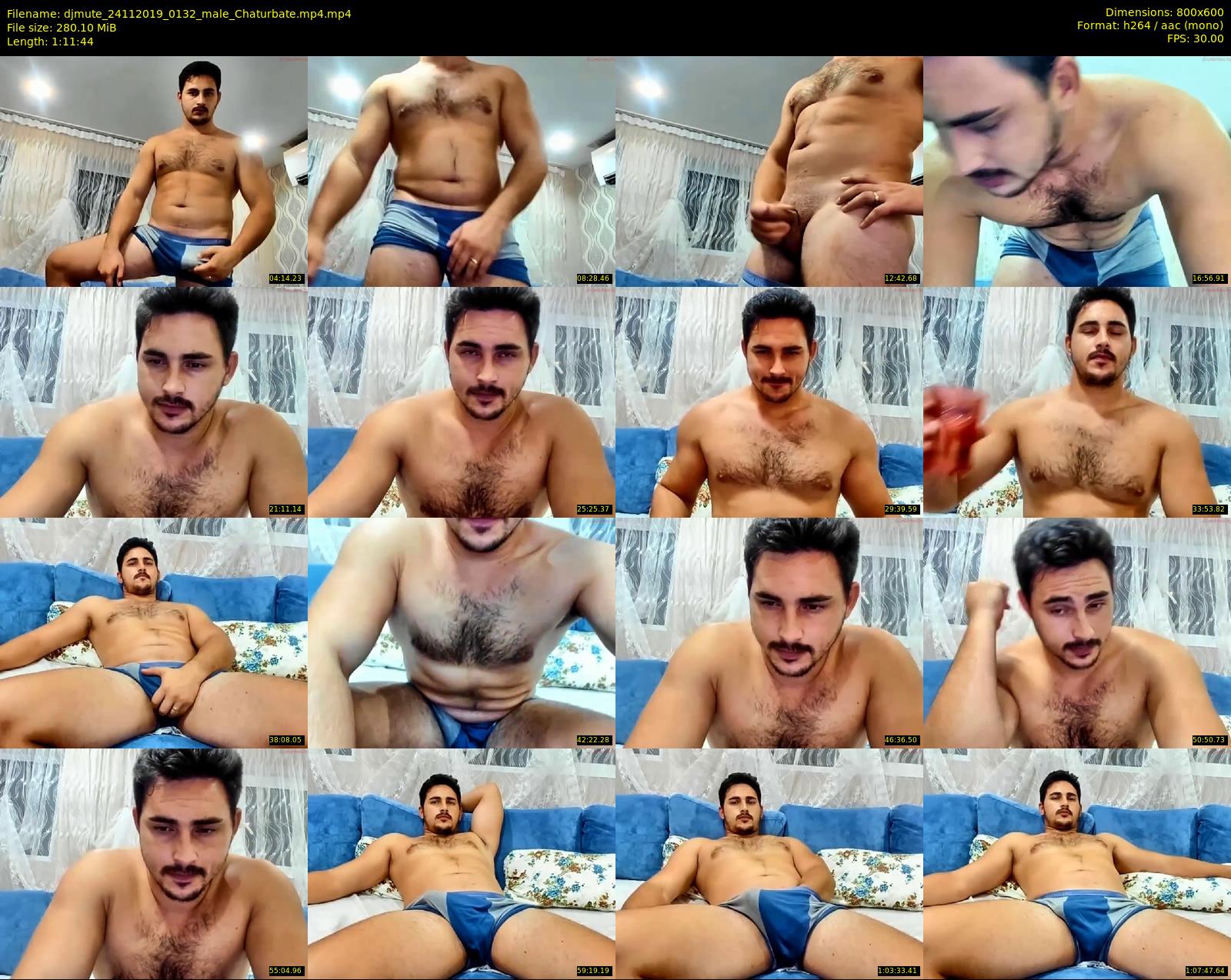 djmute — 72 minute Chaturbate male cam show recording, 480p, Nov 24, 2019