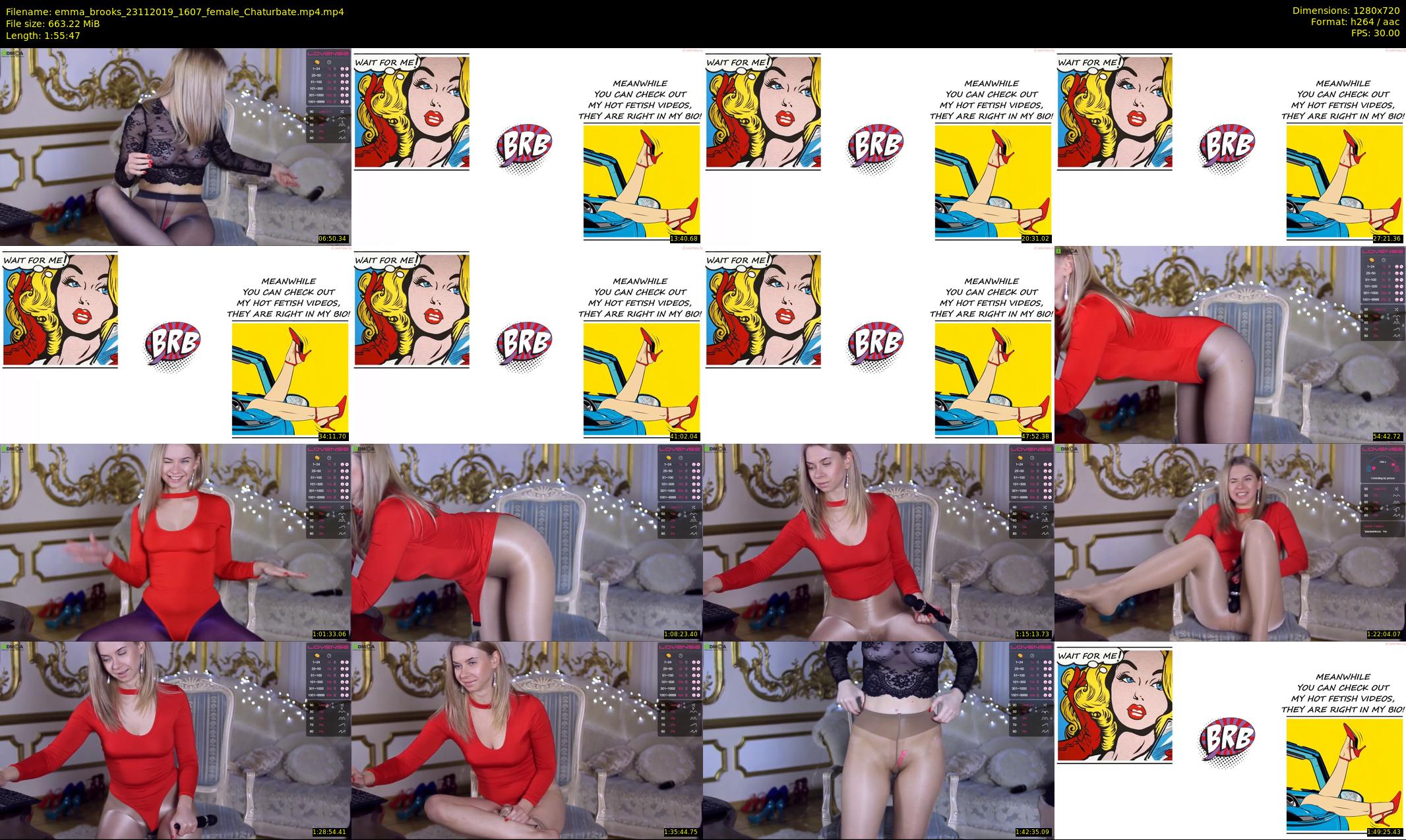 emma_brooks — 116 minute Chaturbate female cam show recording, 720p, Nov 23, 2019