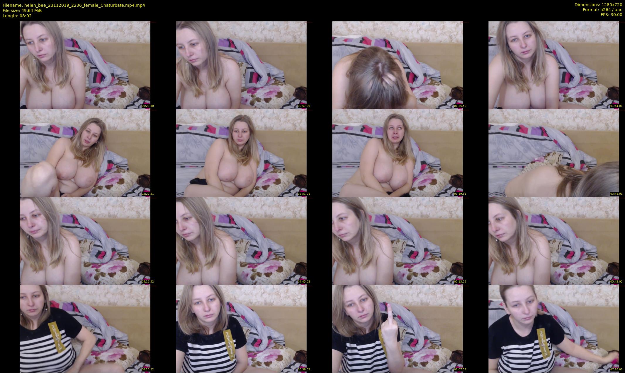 helen_bee — 9 minute Chaturbate female cam show recording, 720p, Nov 23, 2019