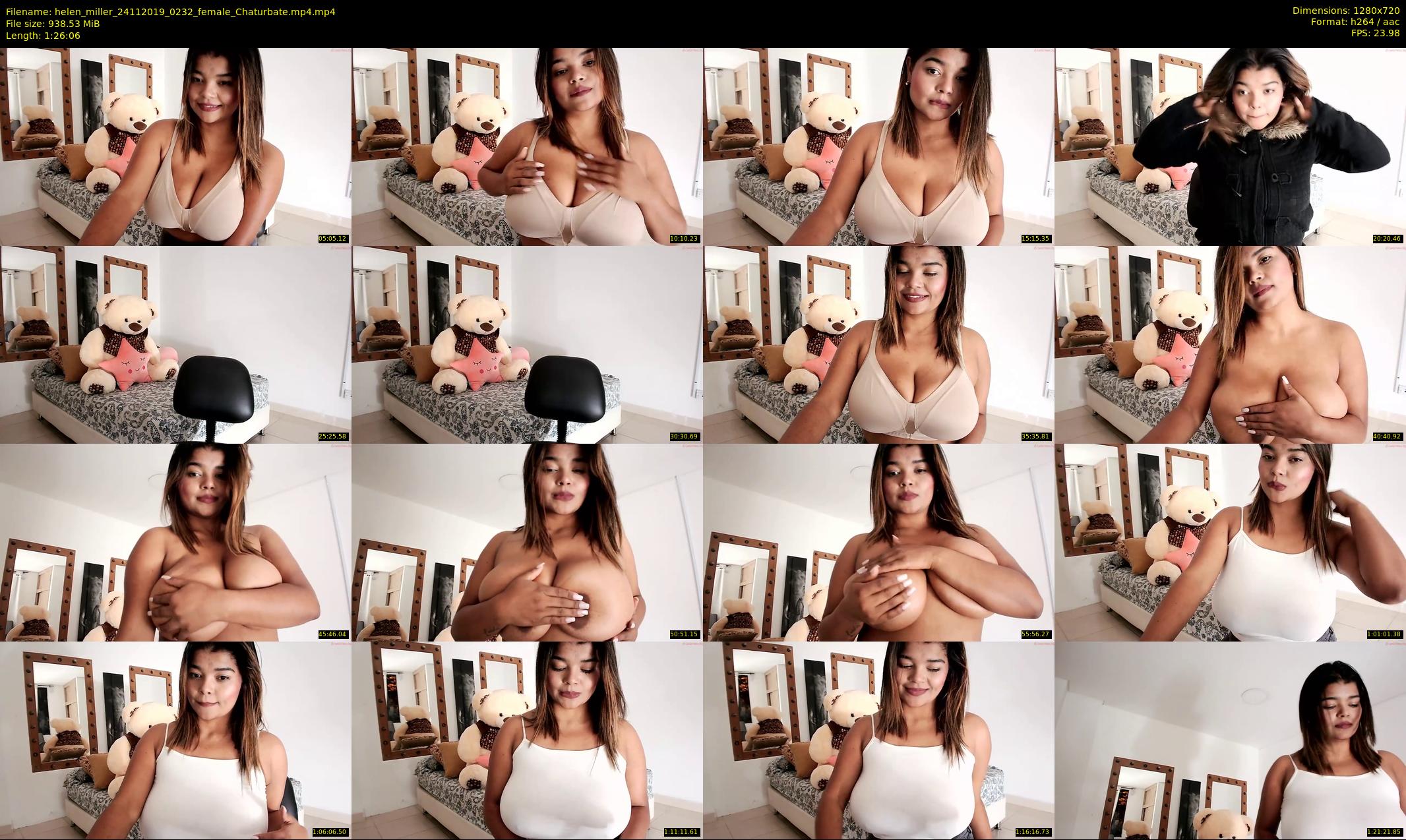 helen_miller — 87 minute Chaturbate female cam show recording, 720p, Nov 24, 2019