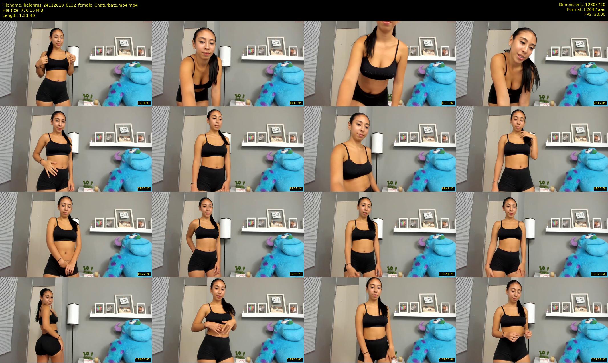 helenrus — 94 minute Chaturbate female cam show recording, 720p, Nov 24, 2019