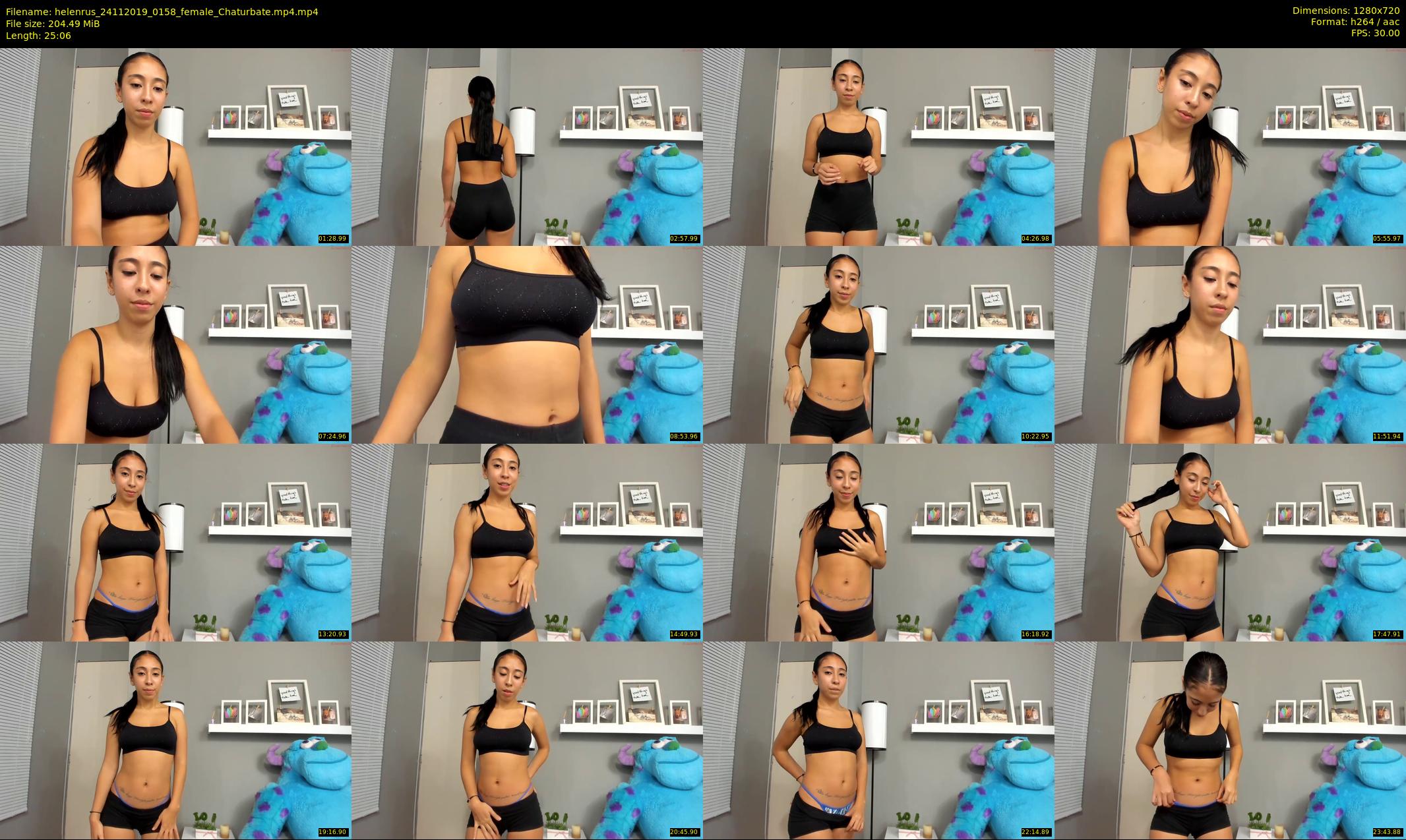 helenrus — 26 minute Chaturbate female cam show recording, 720p, Nov 24, 2019