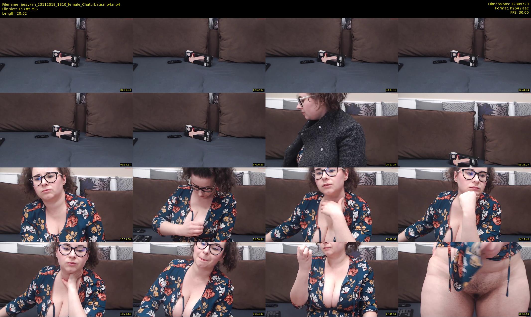 jessykah — 21 minute Chaturbate female cam show recording, 720p, Nov 23, 2019