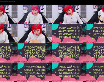 pyrowayne — 64 minute Chaturbate female cam show recording, 720p, Nov 23, 2019