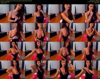 raysalexis19 — 27 minute Chaturbate female cam show recording, 480p, Nov 23, 2019