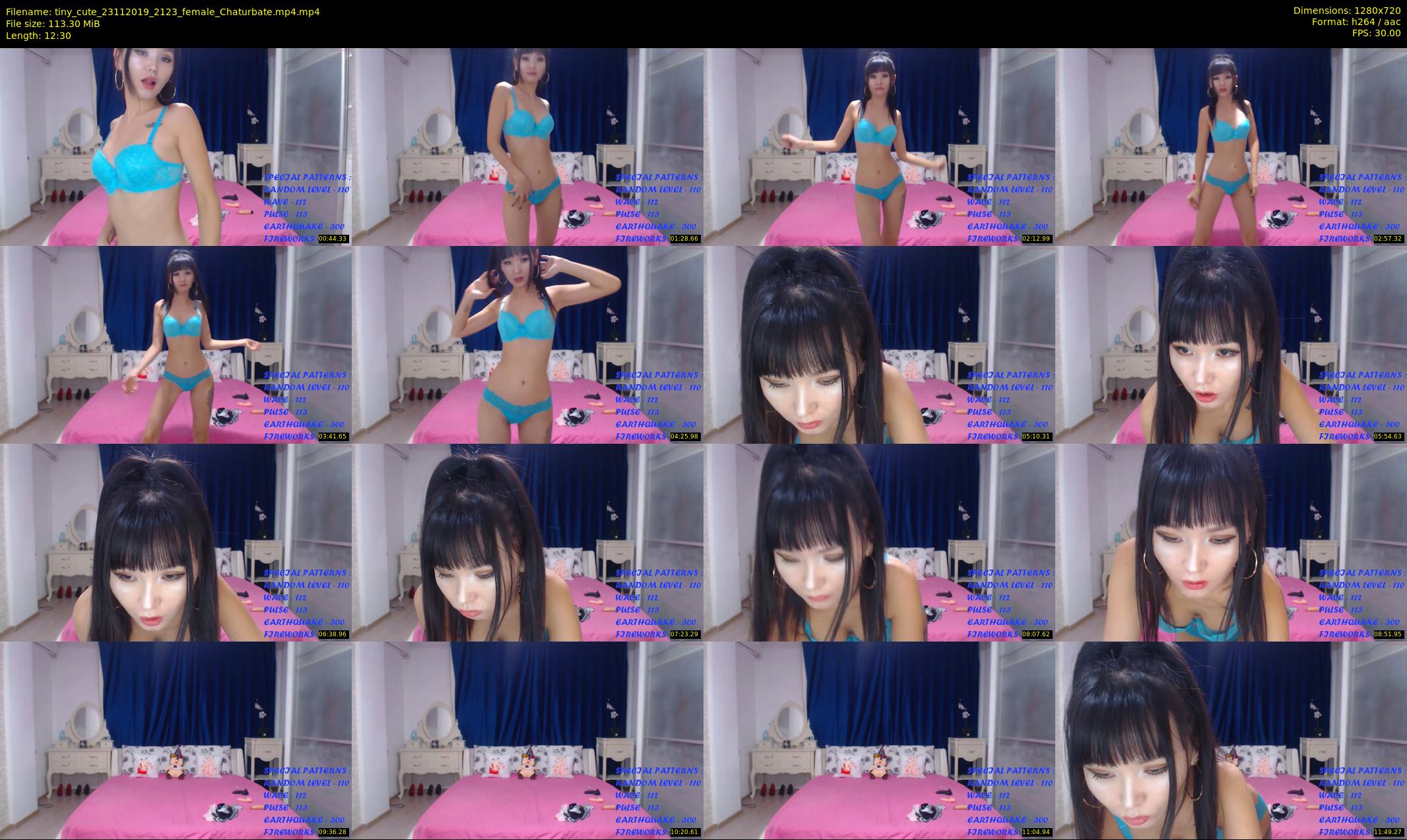 tiny_cute — 13 minute Chaturbate female cam show recording, 720p, Nov 23, 2019