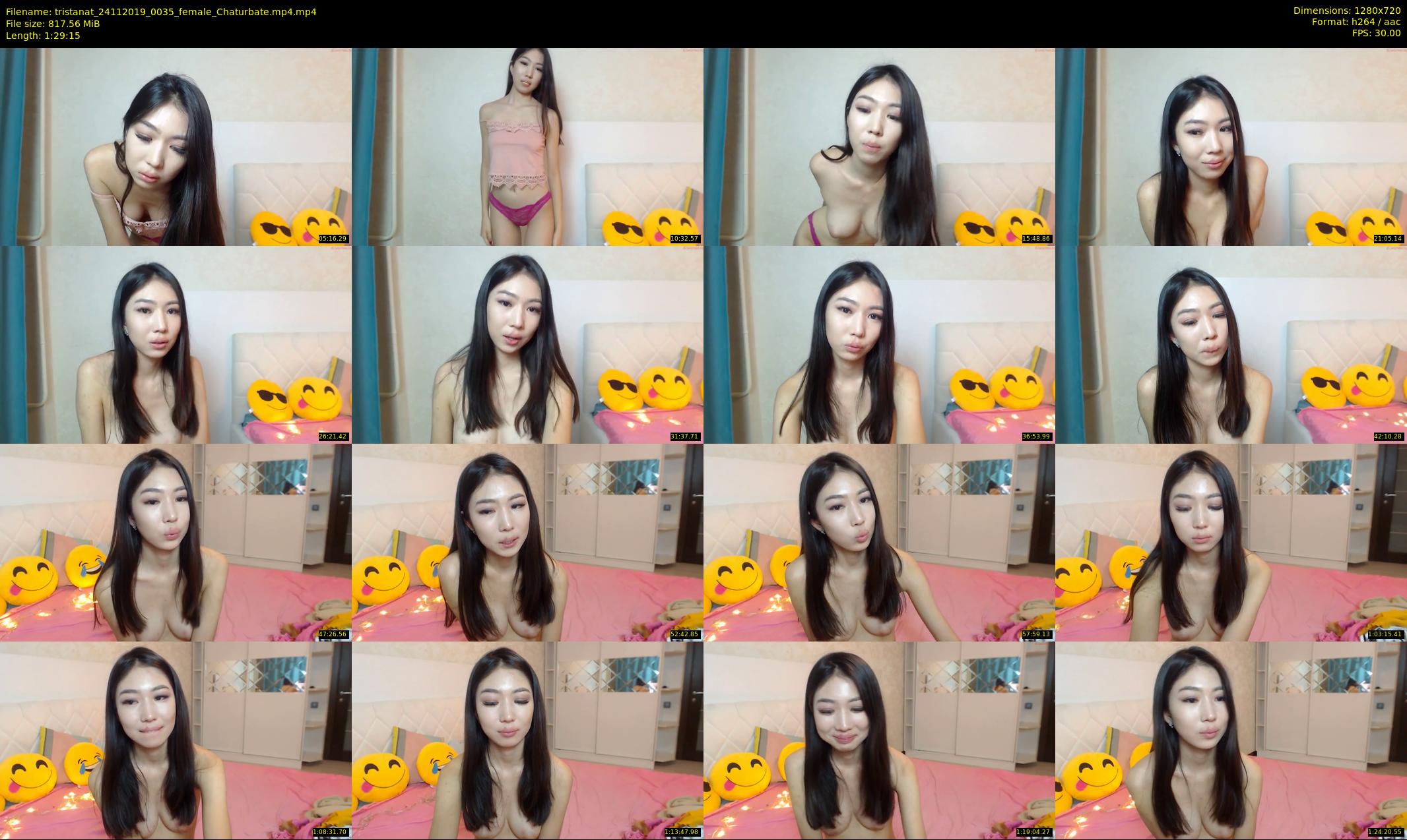 tristanat — 90 minute Chaturbate female cam show recording, 720p, Nov 24, 2019