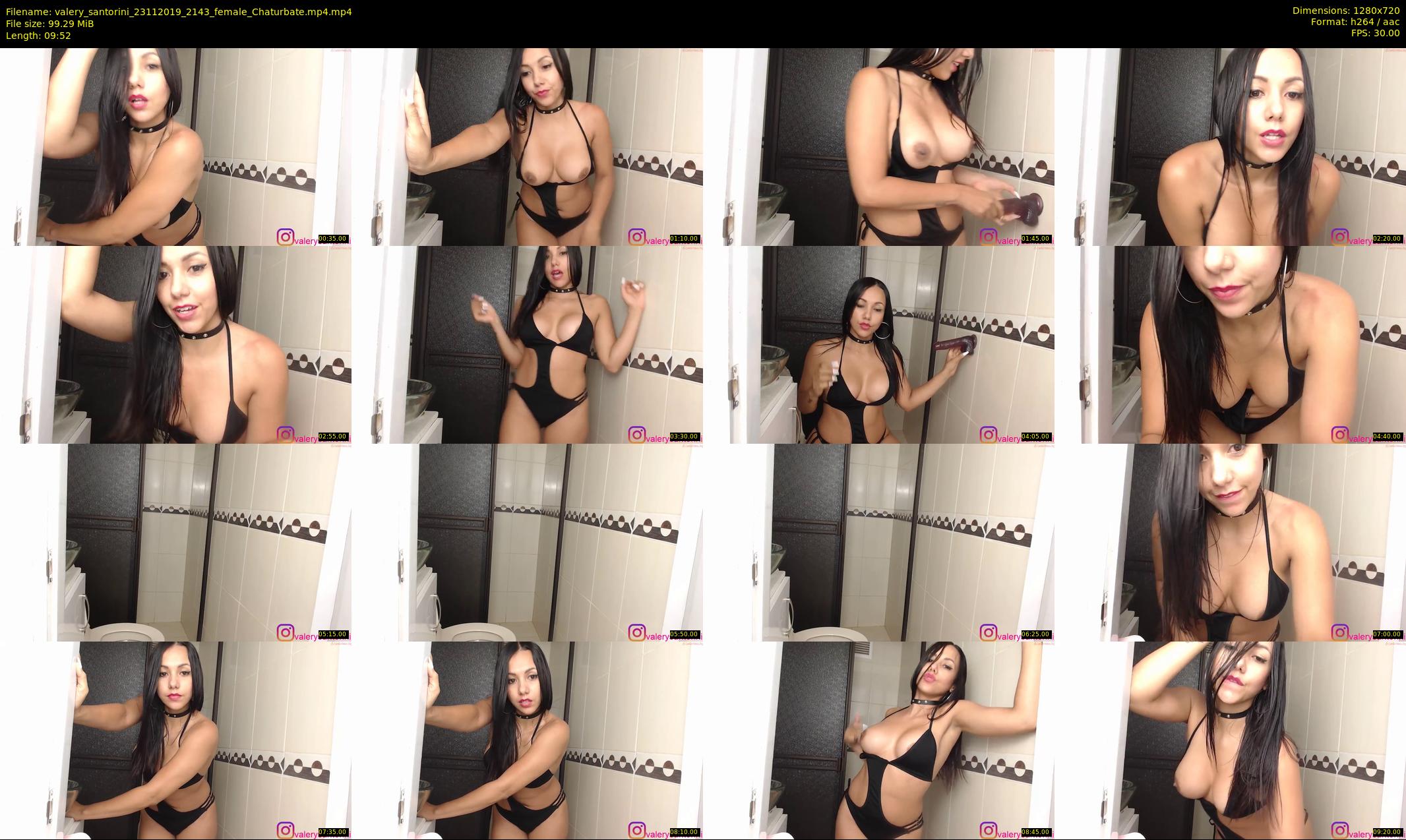valery_santorini — 10 minute Chaturbate female cam show recording, 720p, Nov 23, 2019