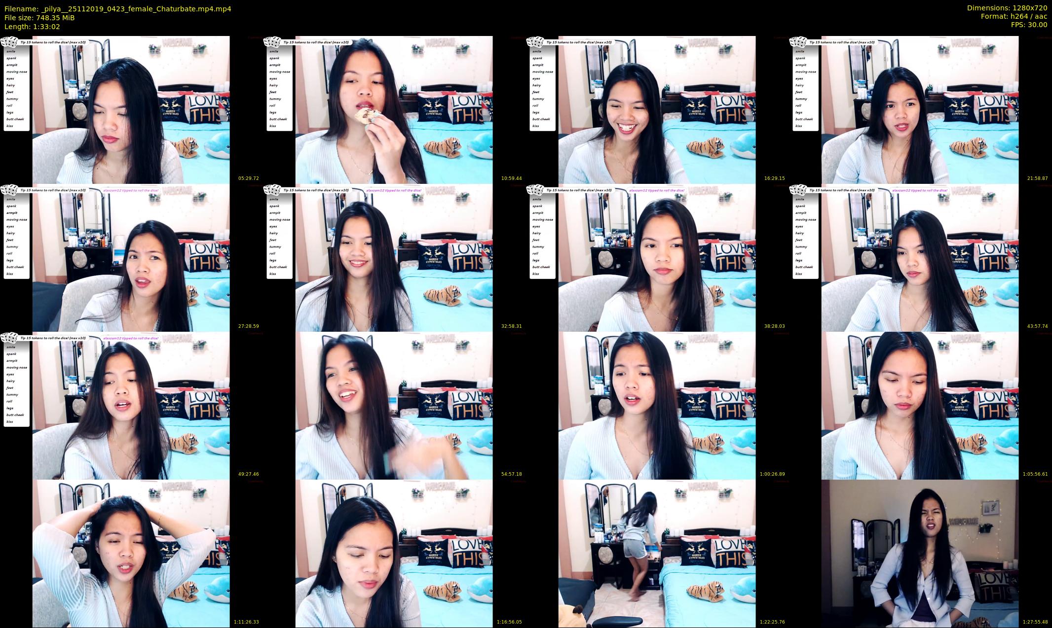 _pilya_ — 94 minute Chaturbate female cam show recording, 720p, Nov 25, 2019