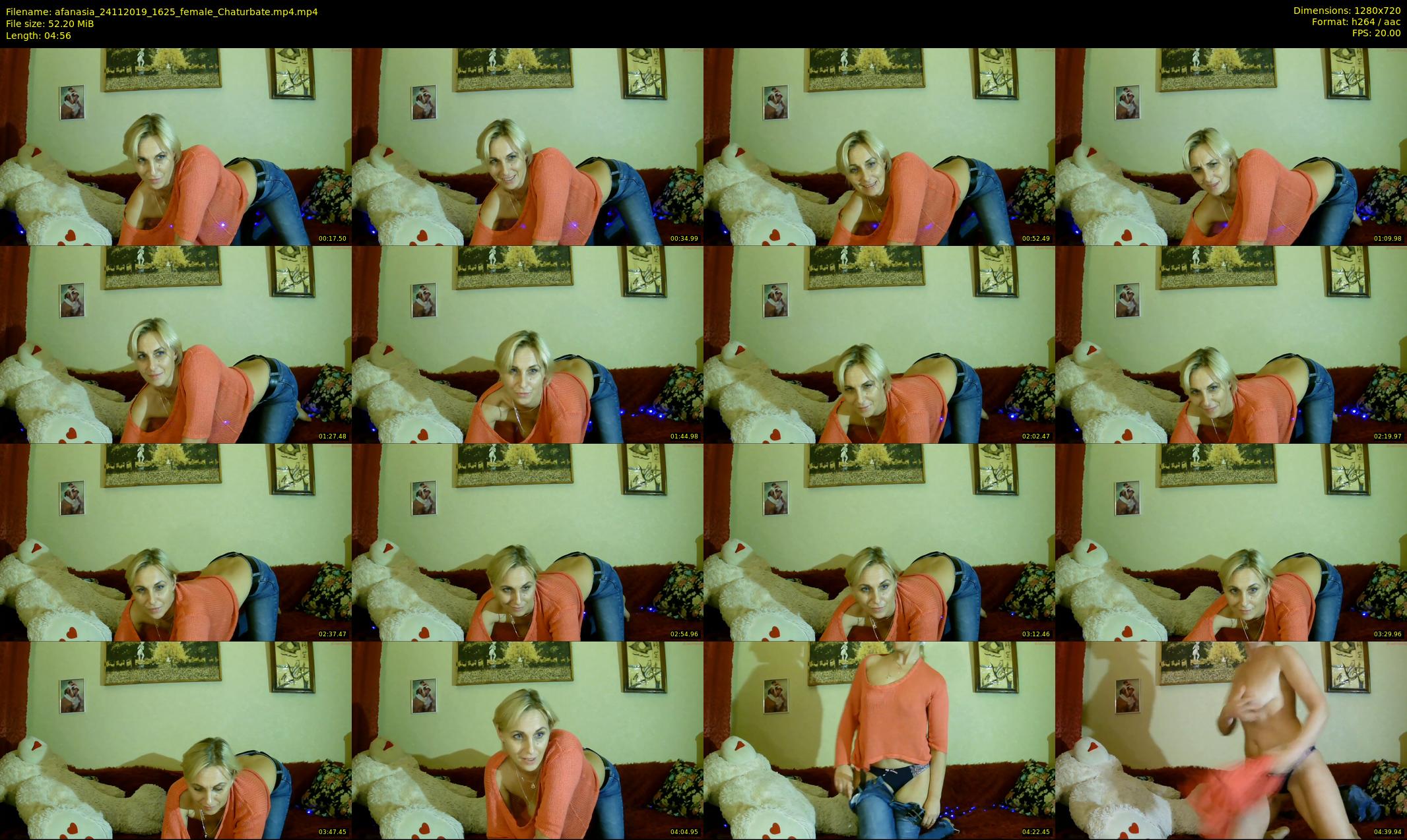 afanasia — 5 minute Chaturbate female cam show recording, 720p, Nov 24, 2019