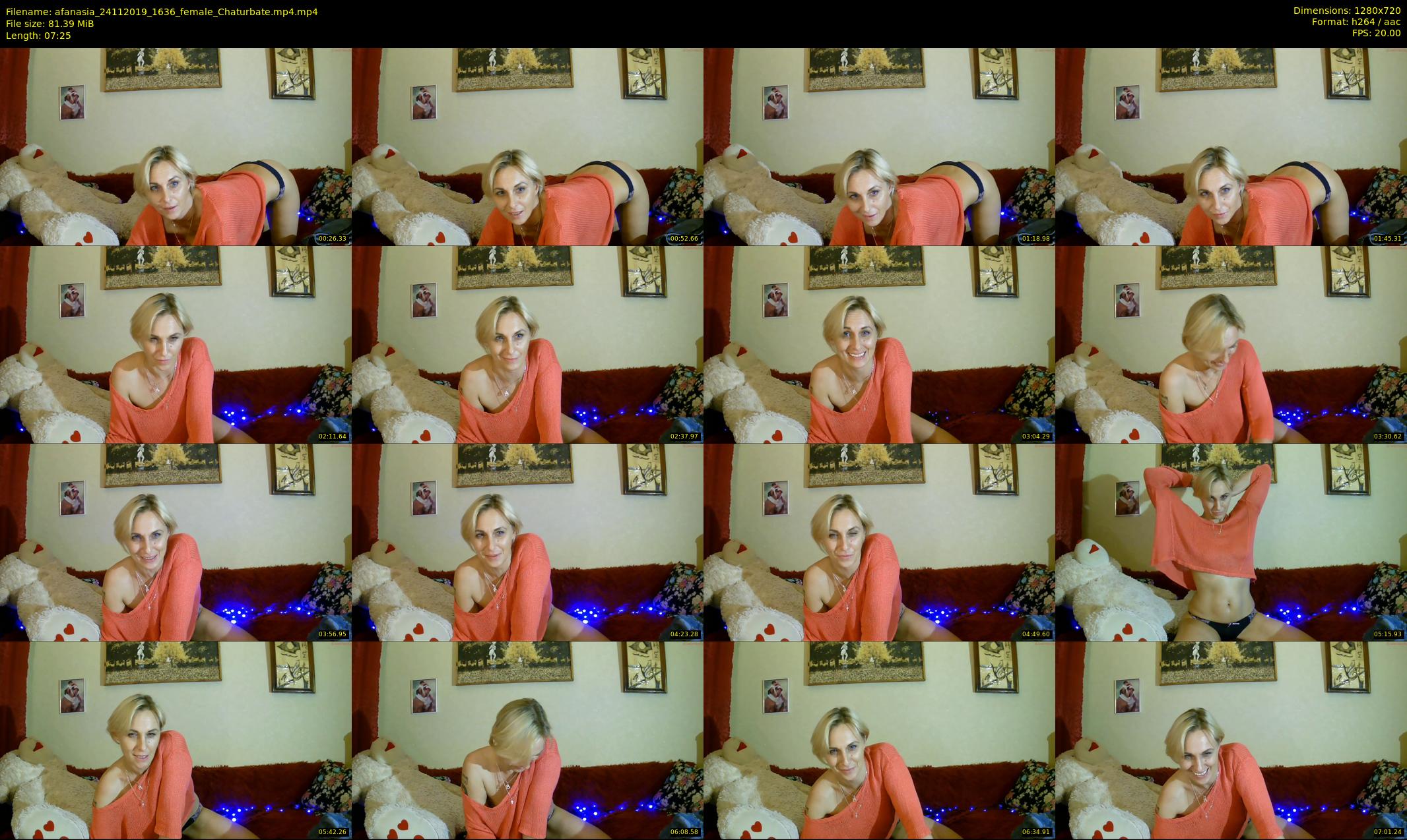 afanasia — 8 minute Chaturbate female cam show recording, 720p, Nov 24, 2019