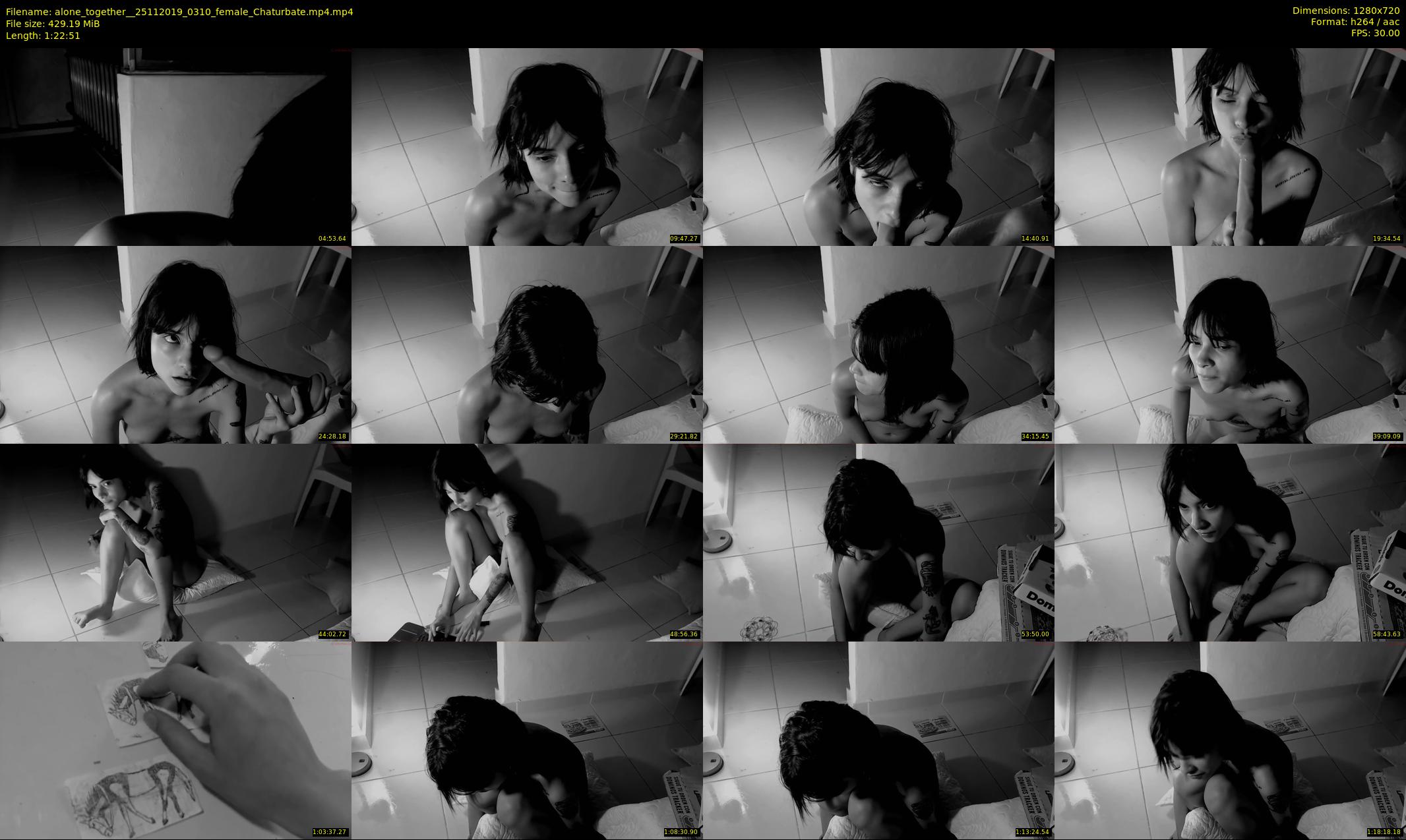 alone_together_ — 83 minute Chaturbate female cam show recording, 720p, Nov 25, 2019