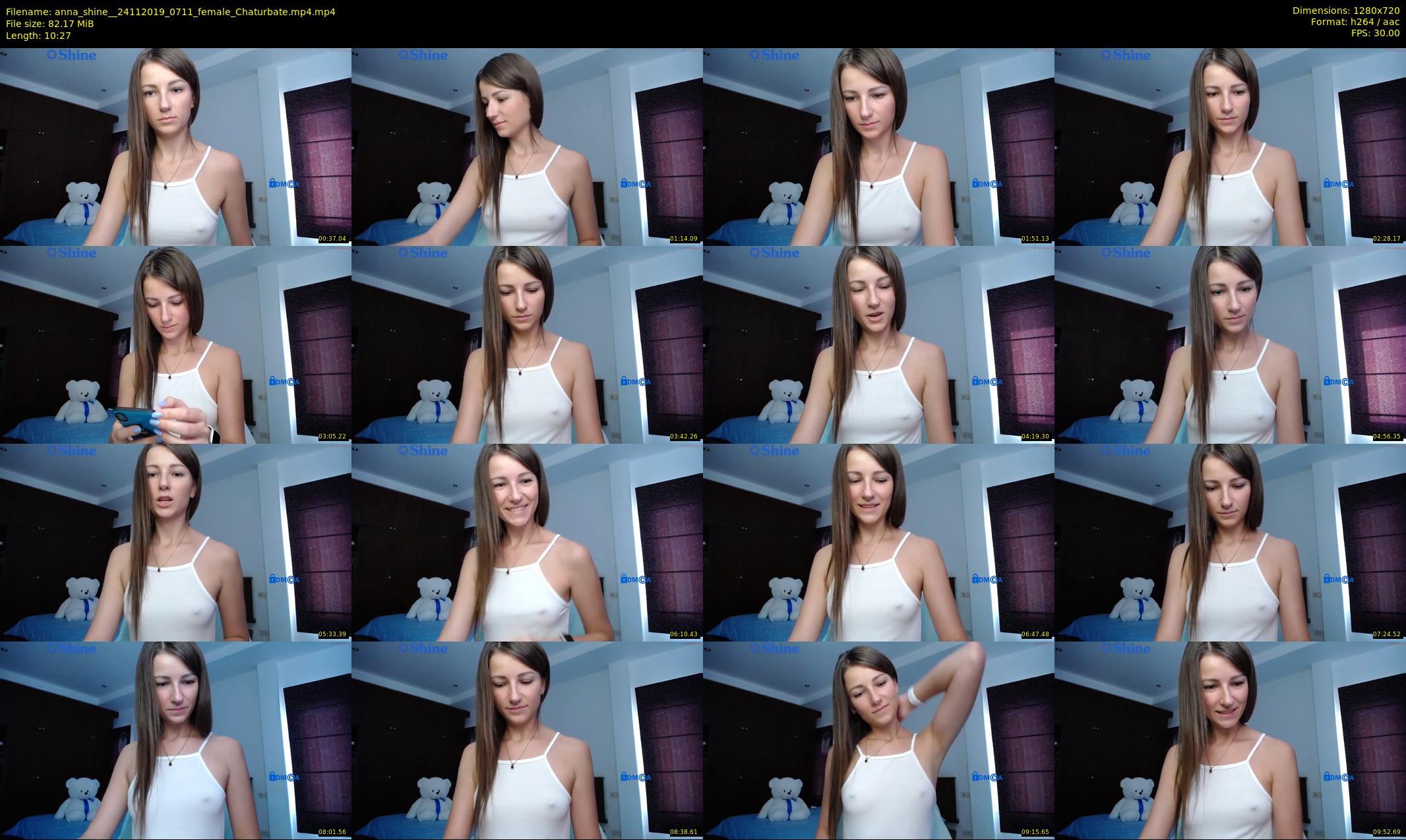 anna_shine_ — 11 minute Chaturbate female cam show recording, 720p, Nov 24, 2019