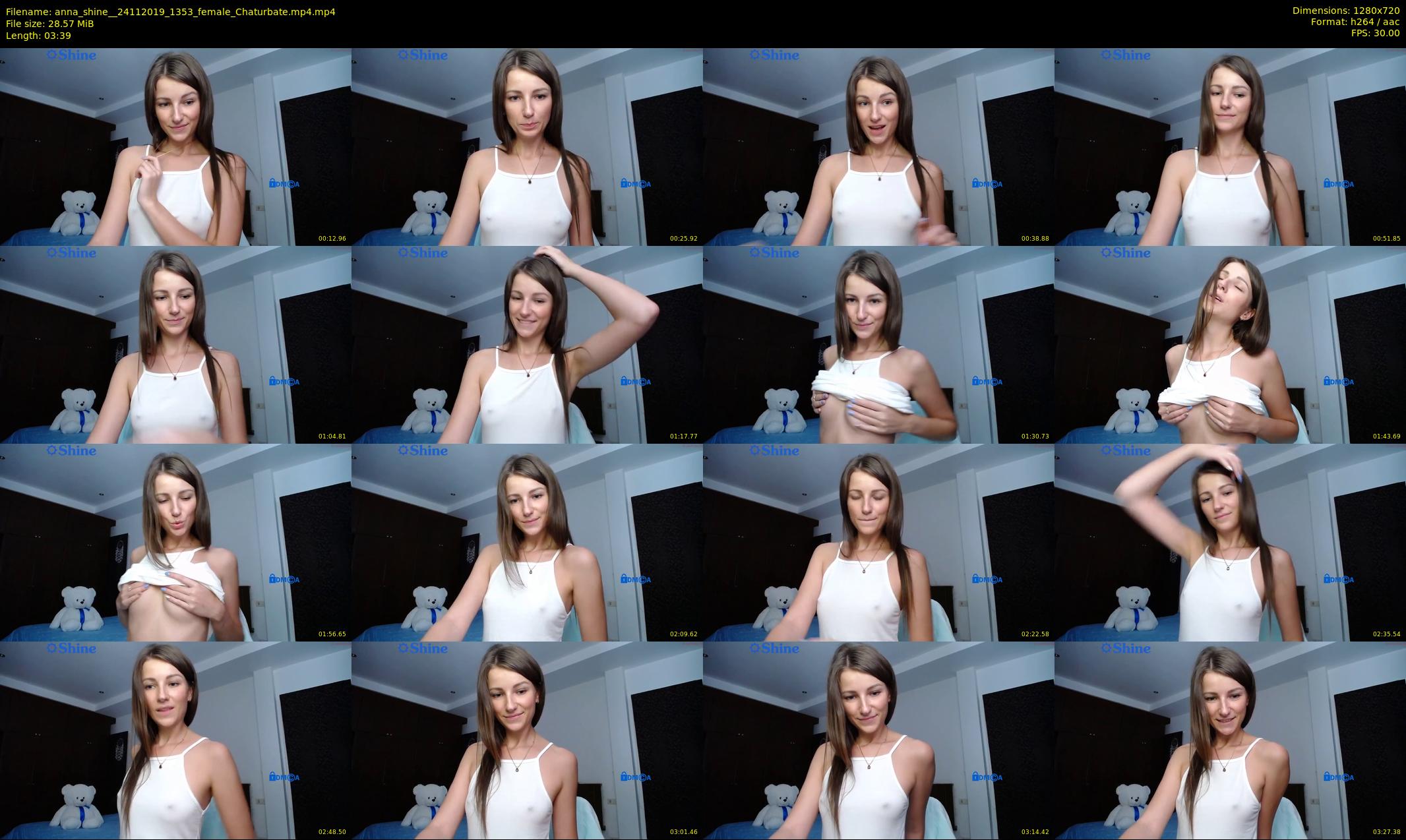 anna_shine_ — 4 minute Chaturbate female cam show recording, 720p, Nov 24, 2019