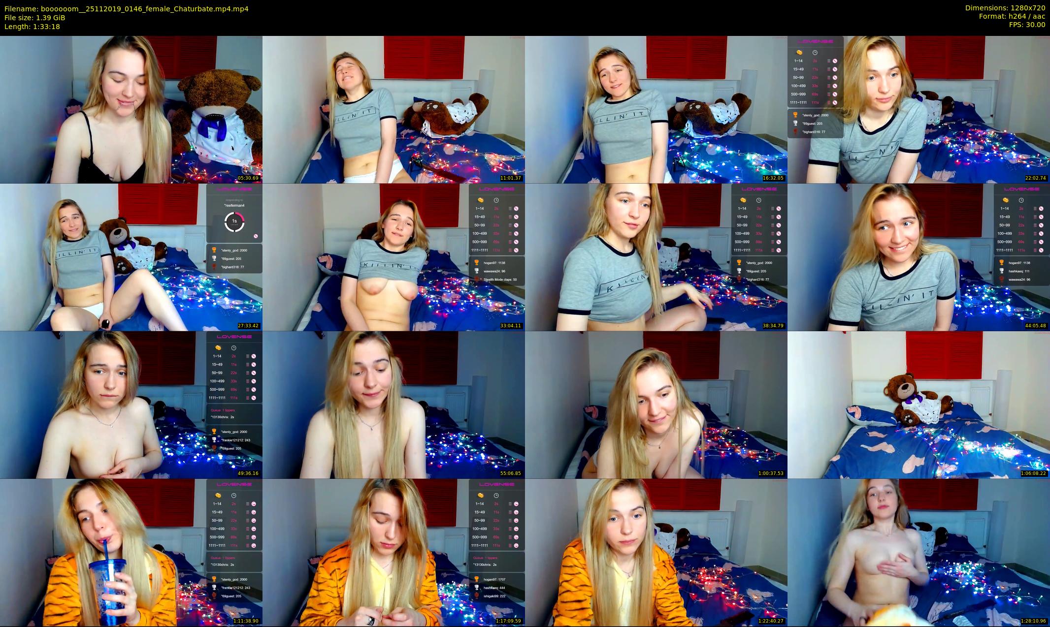 boooooom_ — 94 minute Chaturbate female cam show recording, 720p, Nov 25, 2019