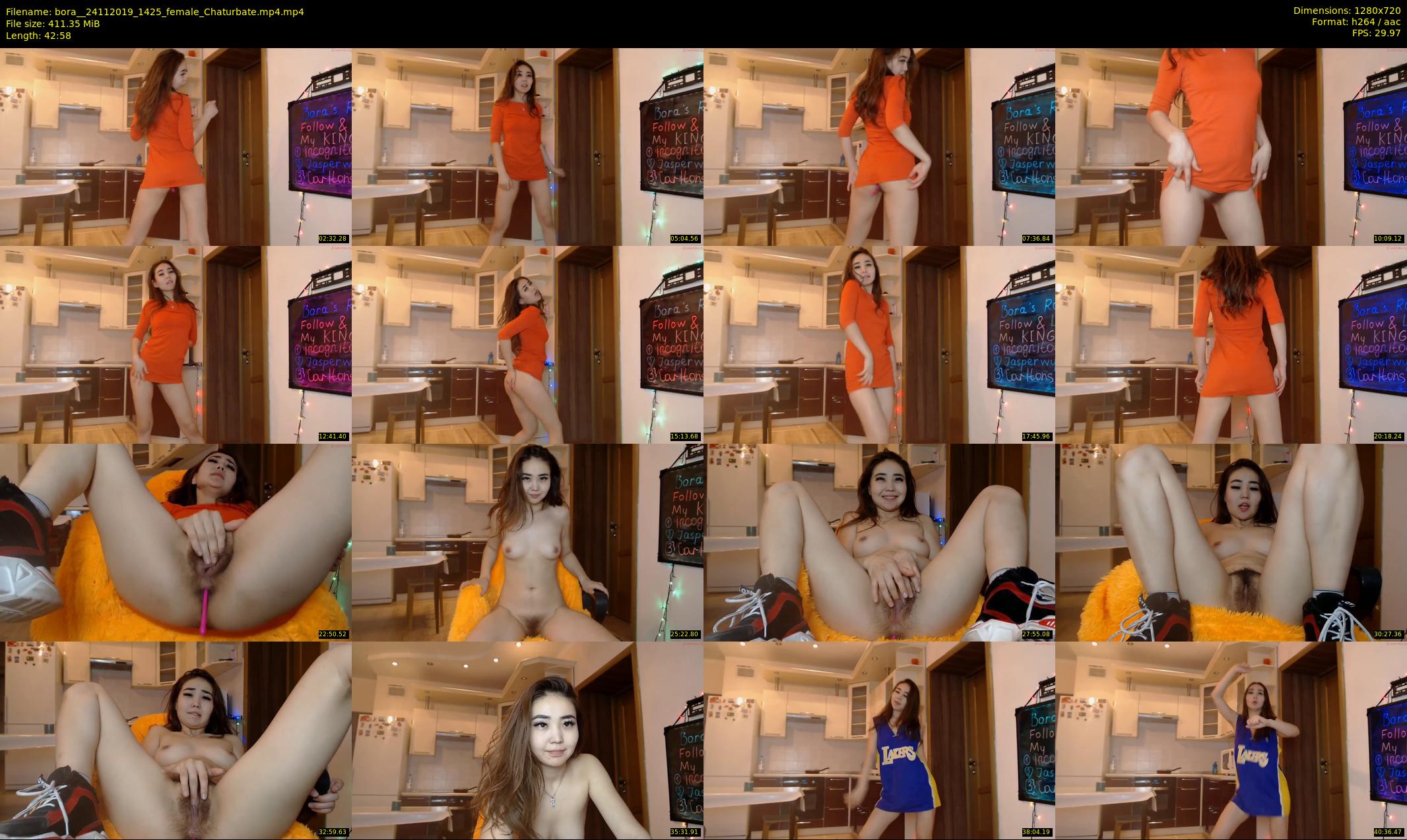bora_ — 43 minute Chaturbate female cam show recording, 720p, Nov 24, 2019