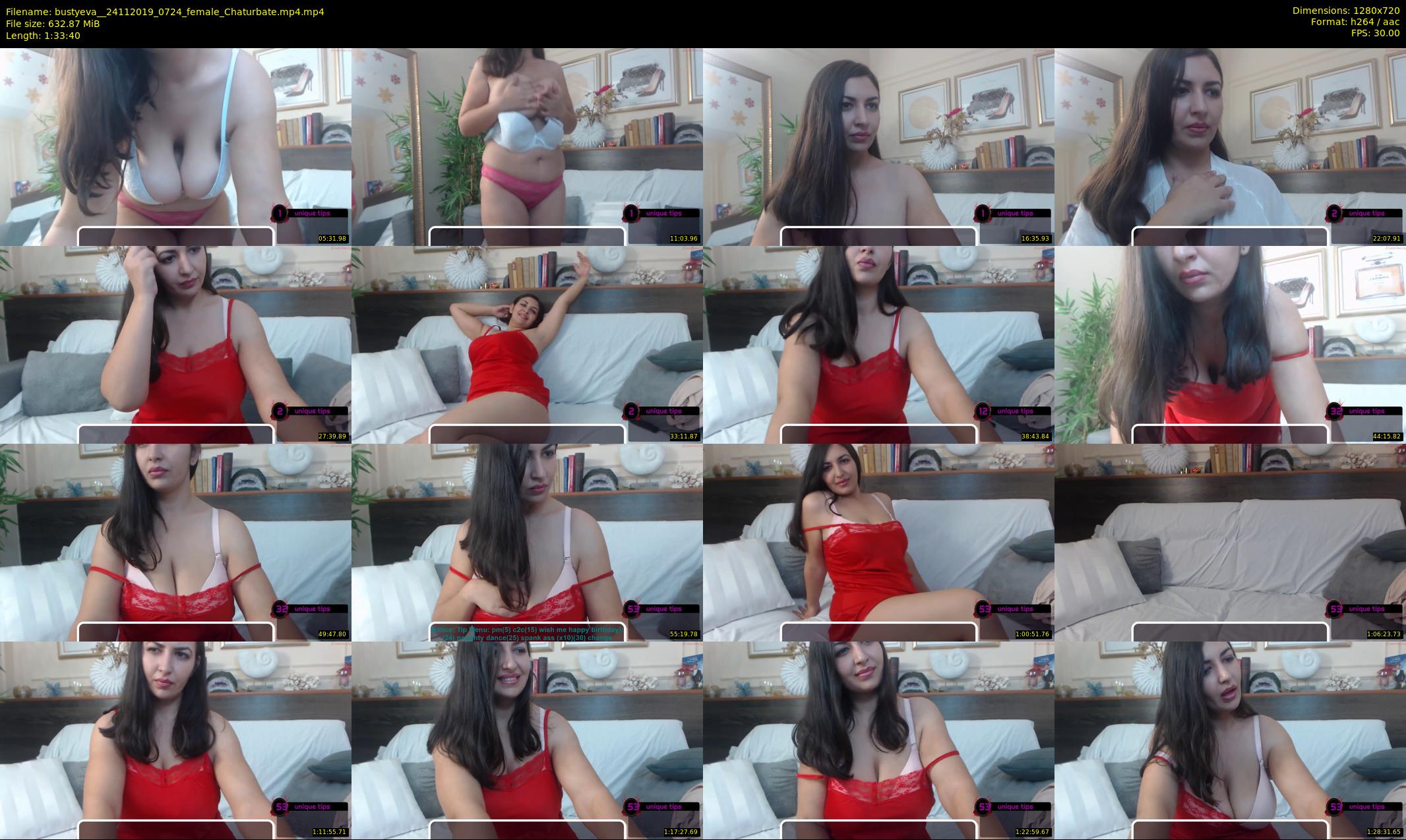 bustyeva_ — 94 minute Chaturbate female cam show recording, 720p, Nov 24, 2019