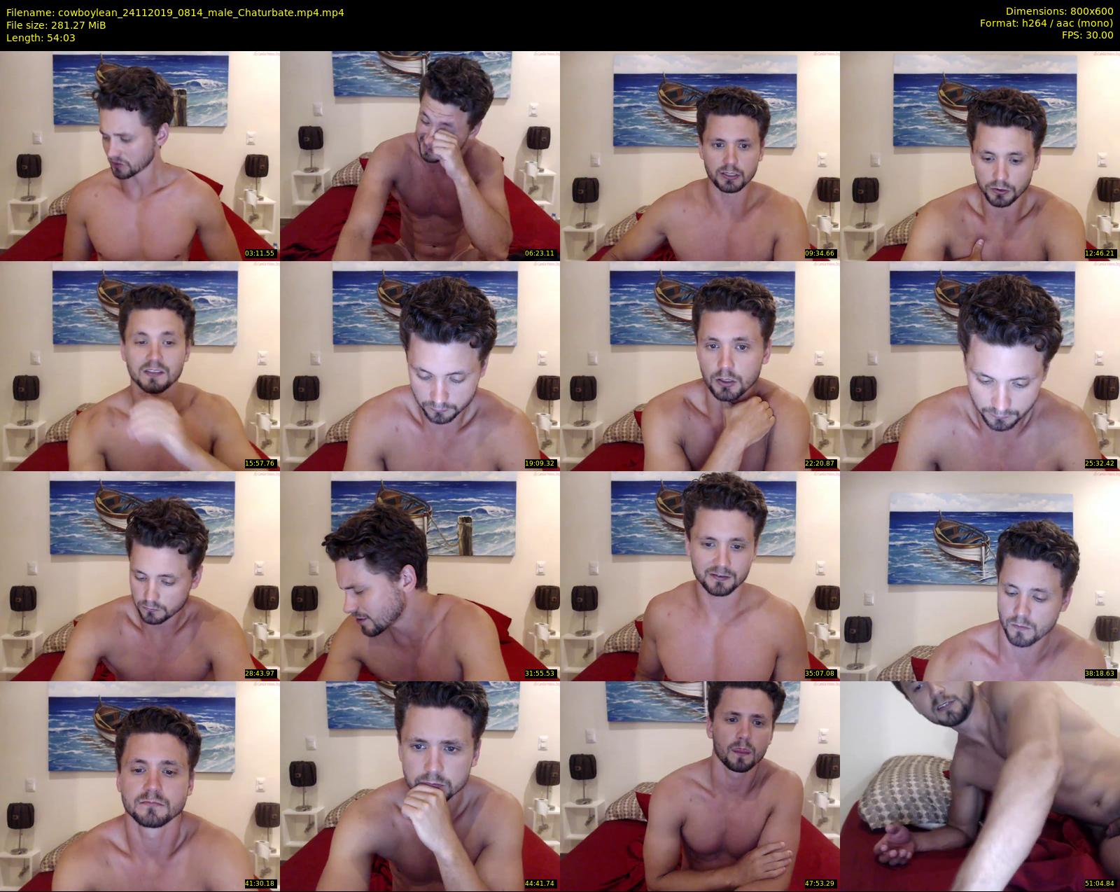 cowboylean — 55 minute Chaturbate male cam show recording, 480p, Nov 24, 2019