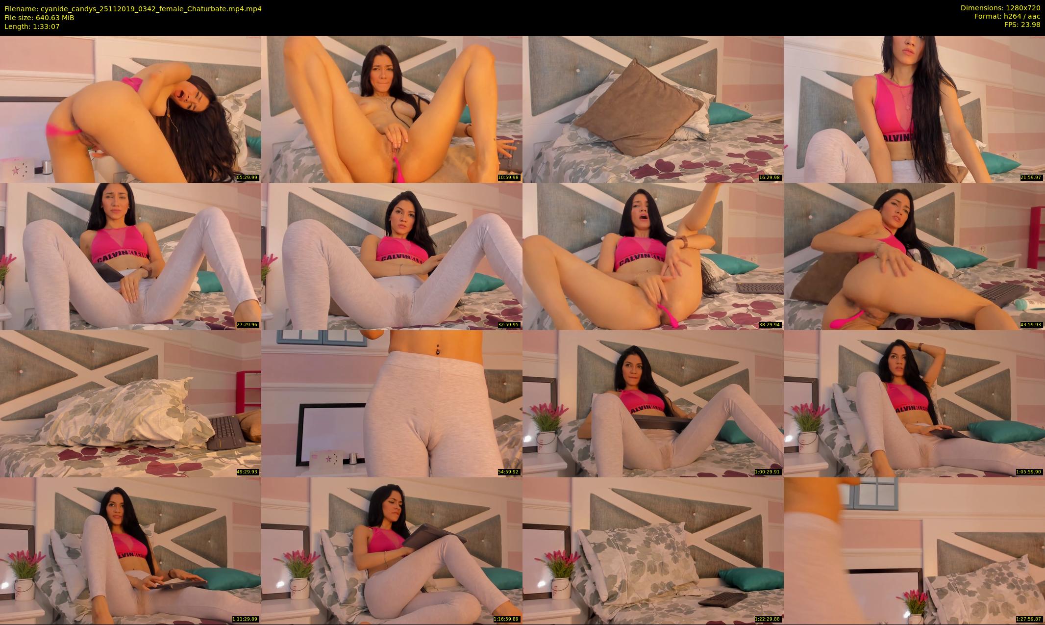 cyanide_candys — 94 minute Chaturbate female cam show recording, 720p, Nov 25, 2019