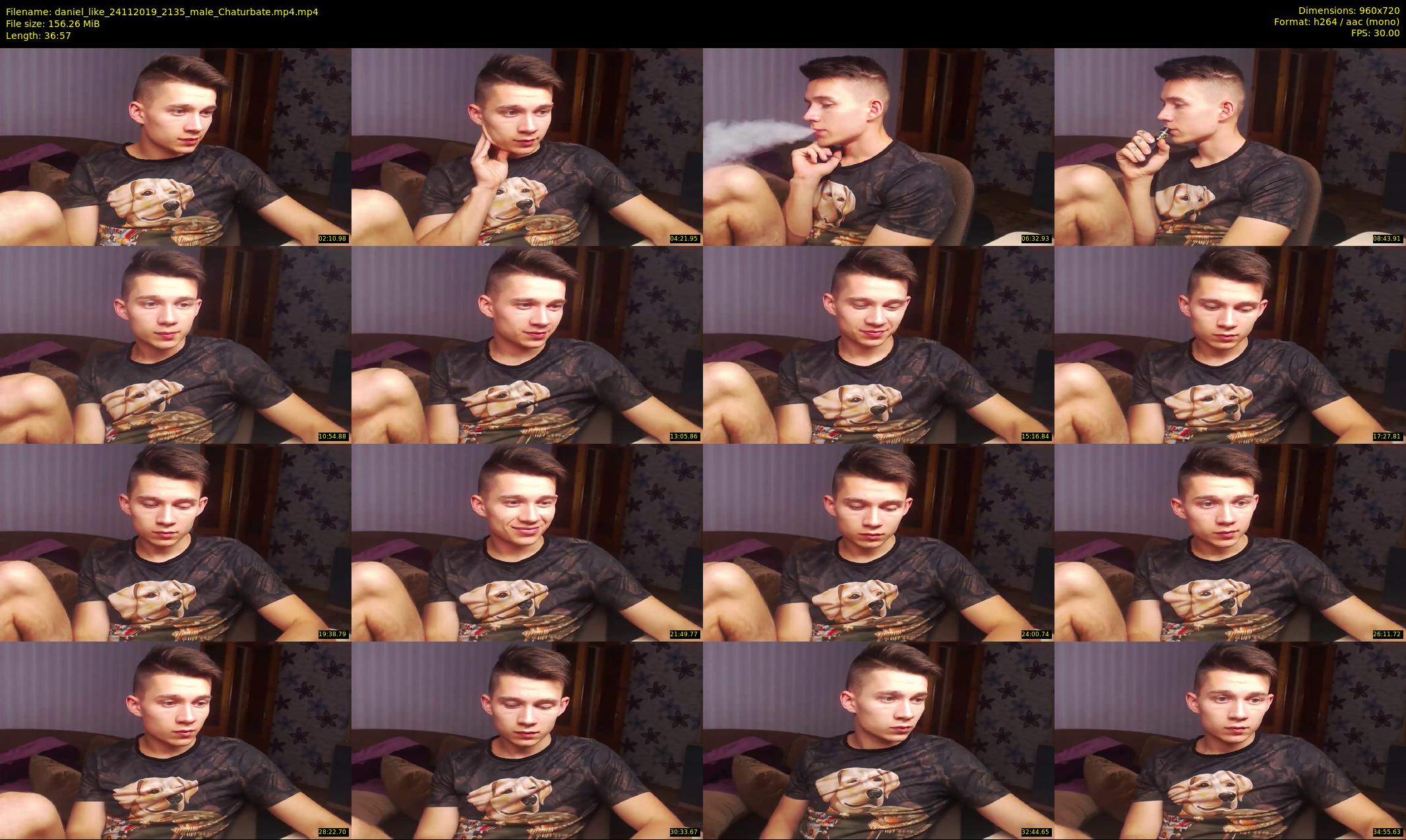 daniel_like — 37 minute Chaturbate male cam show recording, 720p, Nov 24, 2019