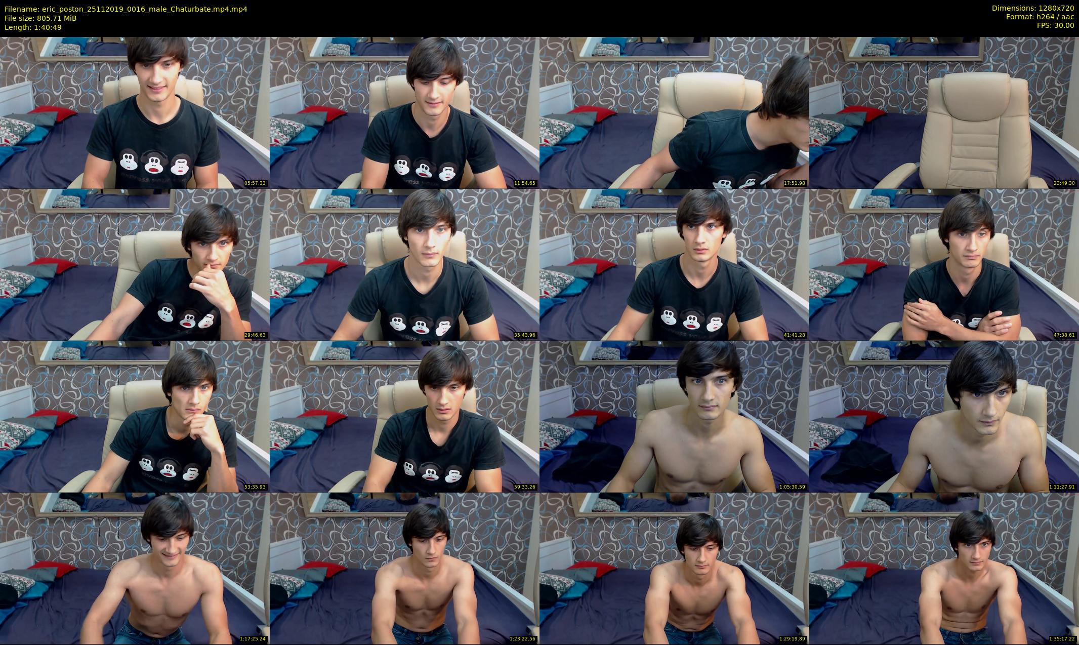 eric_poston — 101 minute Chaturbate male cam show recording, 720p, Nov 25, 2019