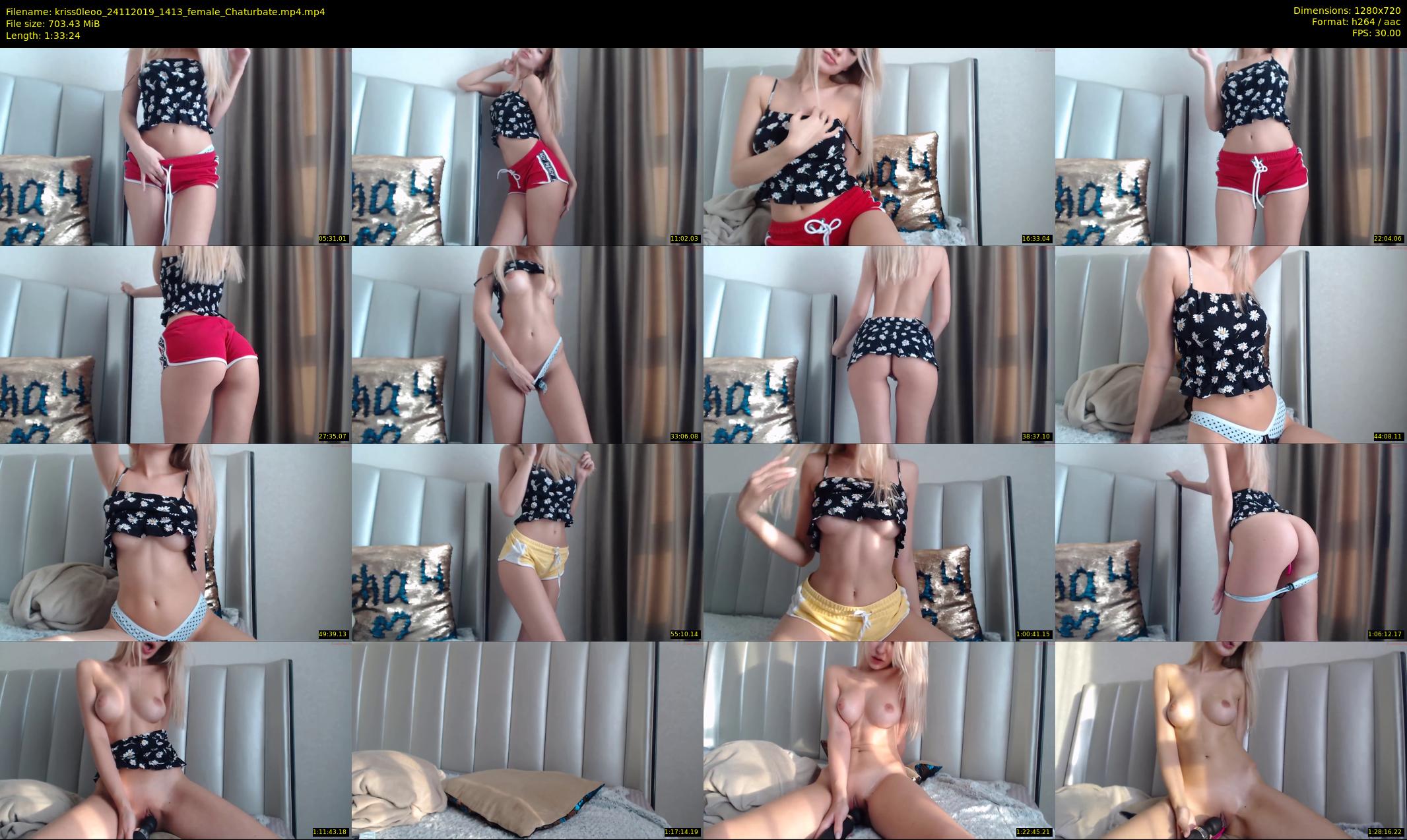 kriss0leoo — 94 minute Chaturbate couple cam show recording, 720p, Nov 24, 2019